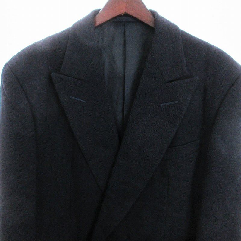 Comme des Garcons Homme Plus Jacket Tailored Double-breasted Tanaka Wool Plain Navy Size US S / EU 44-46 / 1 - 3 Thumbnail