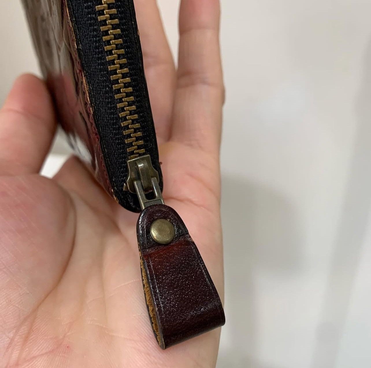 Jean Paul Gaultier Vintage Jean Paul Gaultier Embossed leather zip wallet Size ONE SIZE - 6 Thumbnail