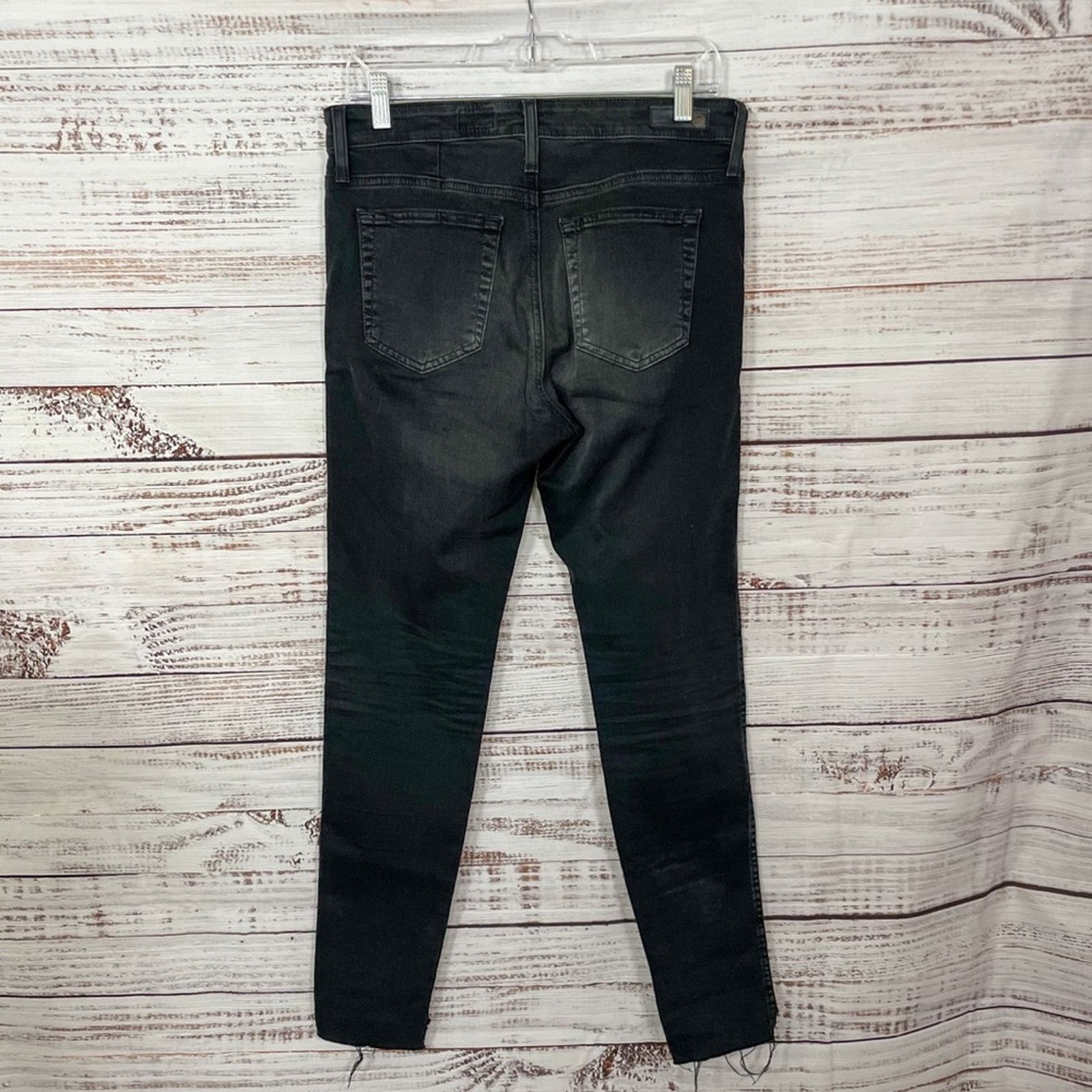 AG Adriano Goldschmied AG Jeans Black Skinny Ankle Jeans, EUC, Size 29, MSRP $228 Size 29" - 6 Thumbnail