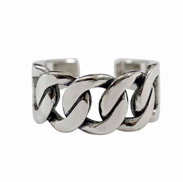 Jewelry × Vintage Silver Chain Rings Size ONE SIZE - 2 Thumbnail