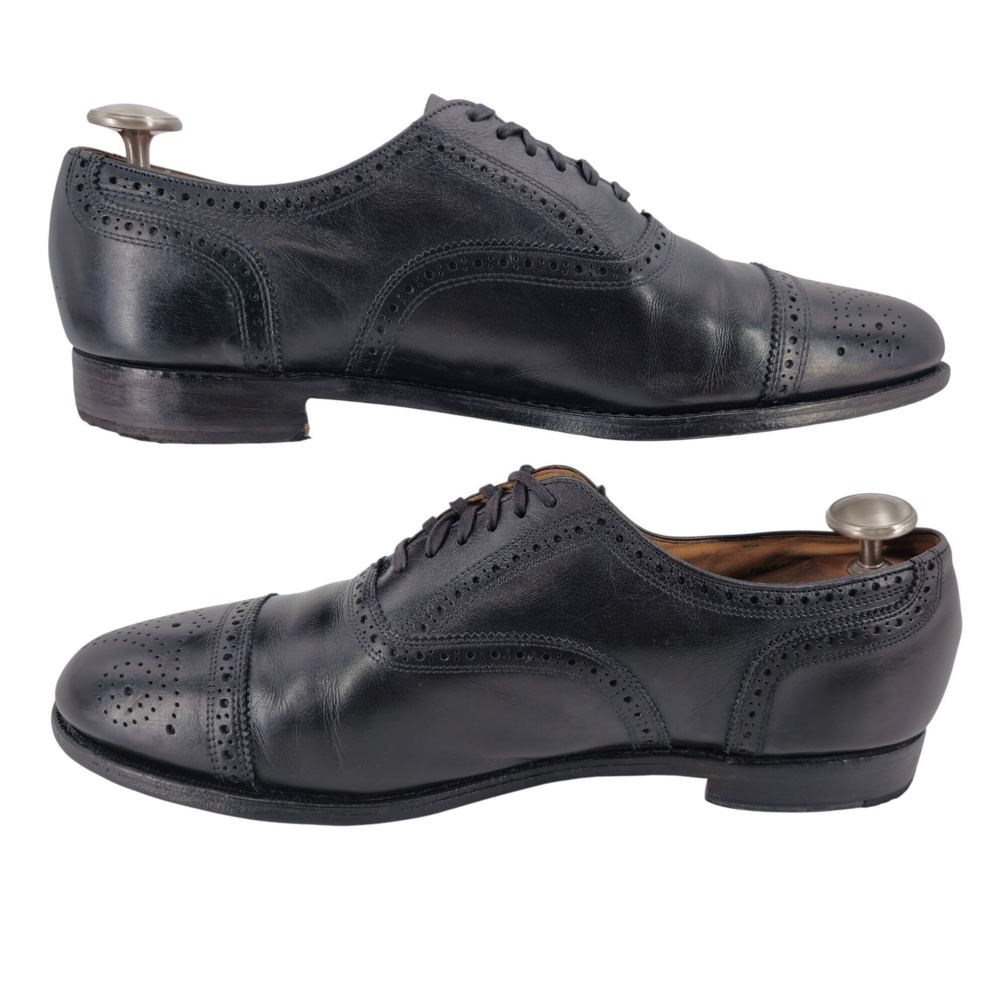 Polo Ralph Lauren Polo Ralph Lauren Benchmade Italy Mens size 13 Black Leather Size US 13 / EU 46 - 7 Thumbnail