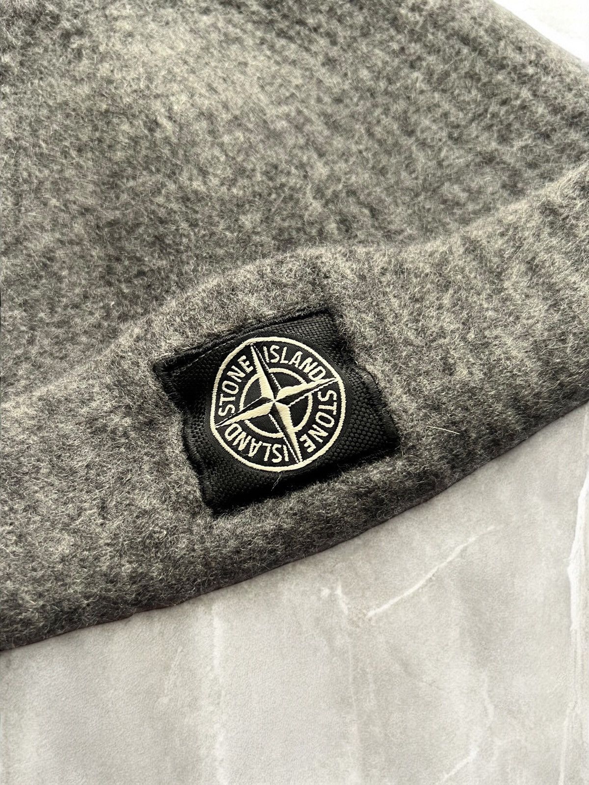 Stone Island × Vintage STONE ISLAND WOOL BEANIE SMALL SIZE HEAVY KNIT Vintage hat Size 26 - 3 Thumbnail