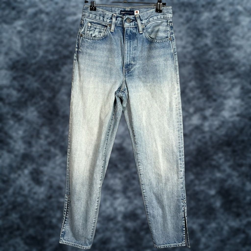 Levi's Vintage Levi's Made & Crafted Women's Straight Fit Jeans Size 6 Blue Denim High Rise 29" Inseam Size 28" / US 6 / IT 42 - 1 Thumbnail