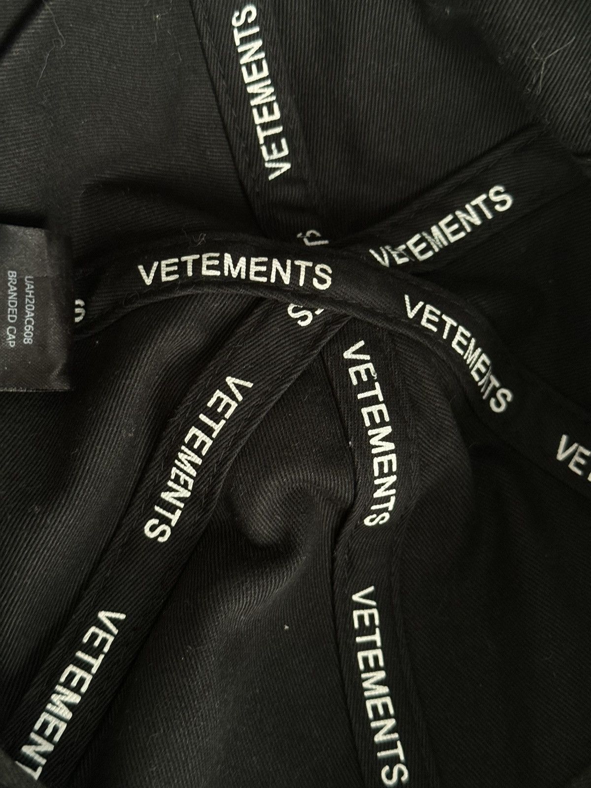 Vetements Vetements 404 Racing Error Embroidery Hat Size ONE SIZE - 9 Thumbnail