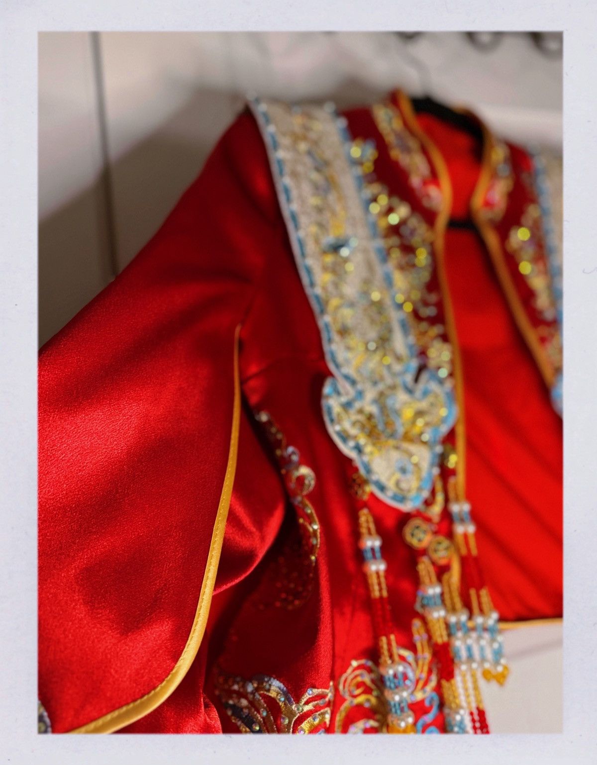 Other Luxurious Chinese Hanfu-Style Wedding Dress Set – Size XXL Size XXL / US 16-18 / IT 52-54 - 7 Thumbnail