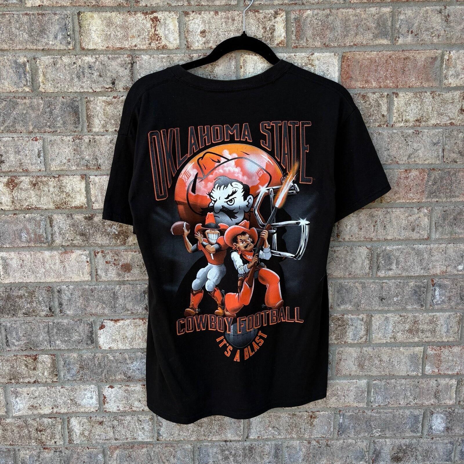 Hanes Vintage Oklahoma State Cowboys cartoon tee Size US M / EU 48-50 / 2 - 1 Thumbnail