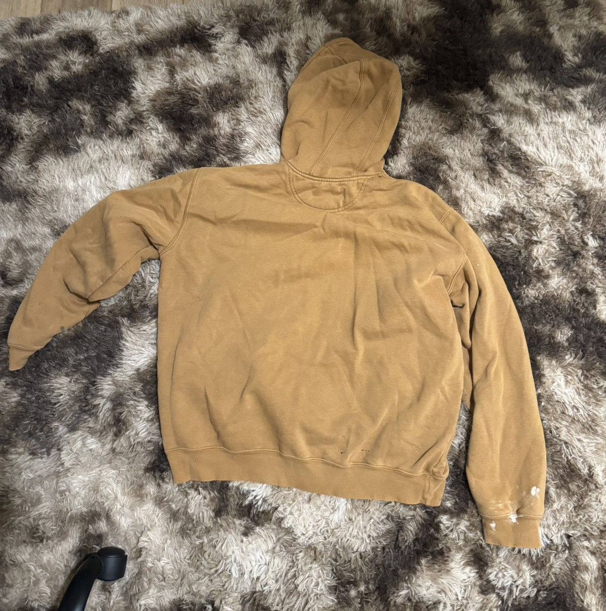 Carhartt × Vintage Vintage Distressed “Paint Splatter” Carhartt Hoodie Size US XL / EU 56 / 4 - 3 Thumbnail