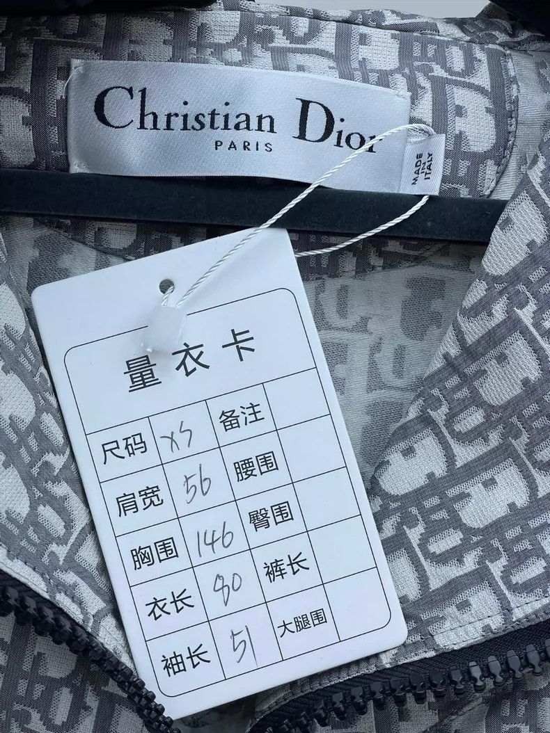 Dior Dior Gray old flower hooded windbreaker jacket 2504-Nextarr Size XS / US 0-2 / IT 36-38 - 6 Thumbnail