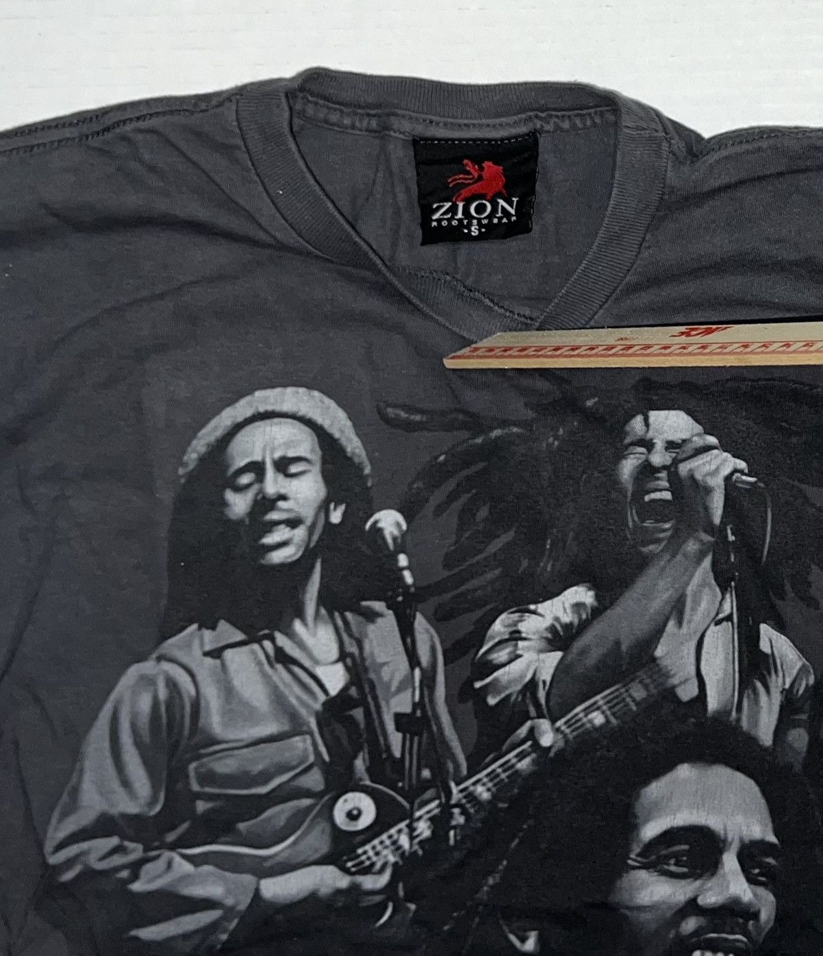 Zion Rootswear Vintage Bob Marley 2006 Shirt Small Zion Rootswear Y2k Grey Size US S / EU 44-46 / 1 - 3 Thumbnail
