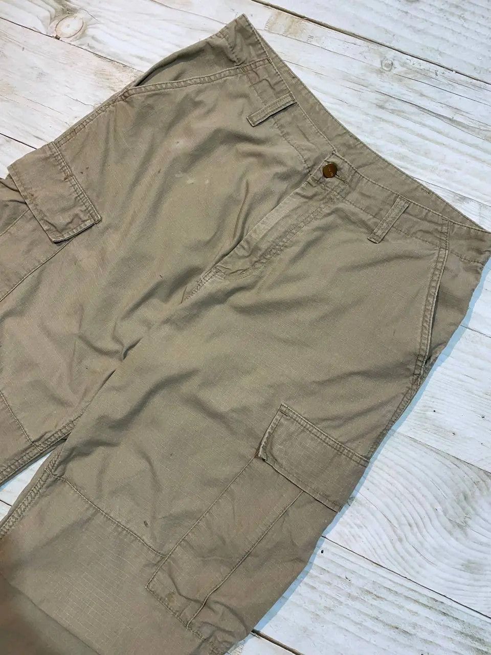 Carhartt Vintage Carhartt WIP Cargo Pants Work Distrissed USA Size US 33 - 7 Thumbnail