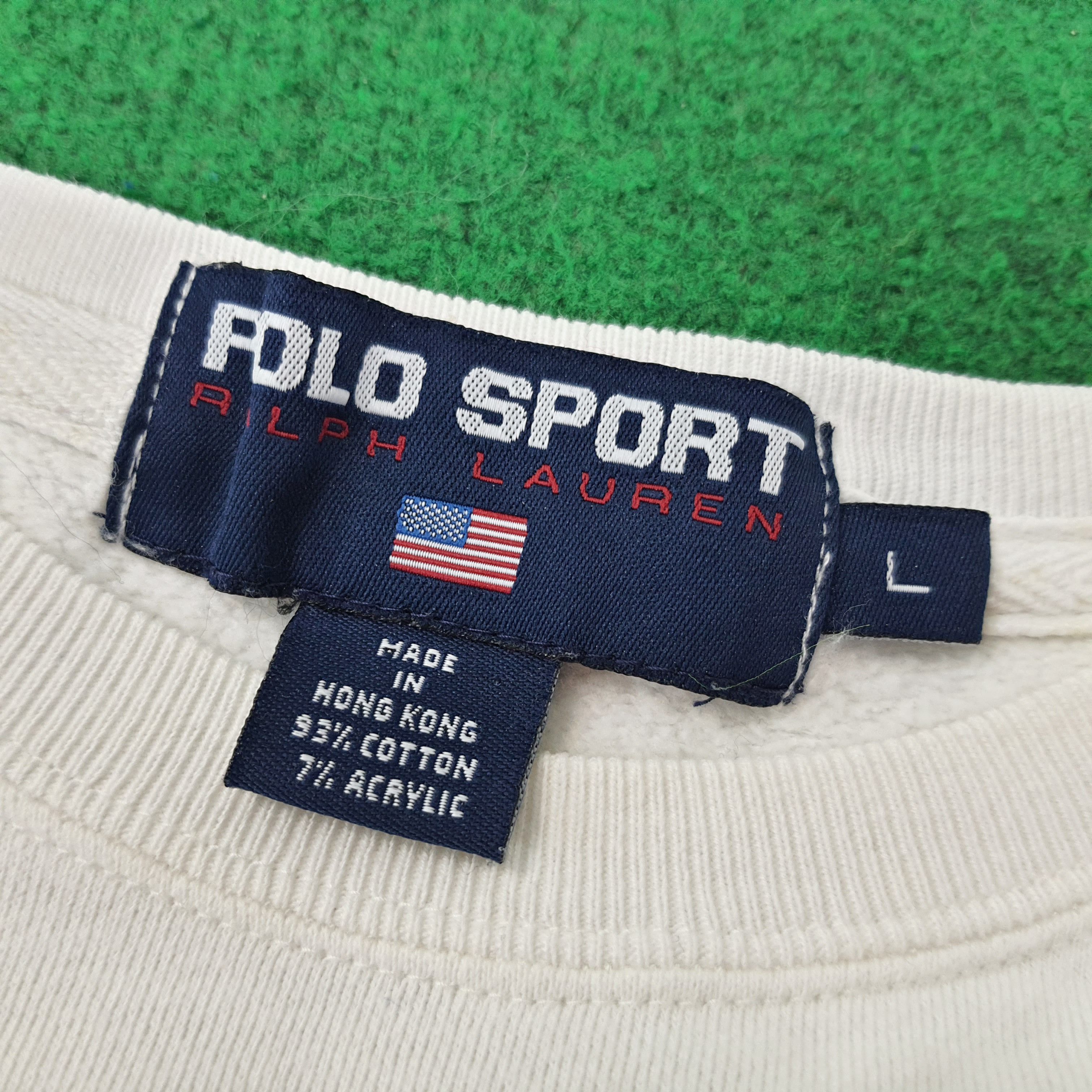 Polo Ralph Lauren Vintage Polo Sports Ralph Lauren USA Sweatshirt C227N16 Size US XL / EU 56 / 4 - 4 Thumbnail