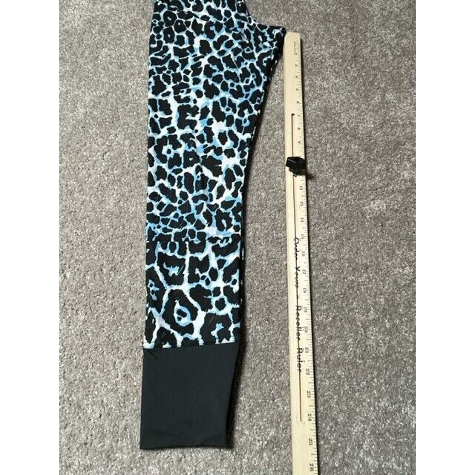 Adidas Adidas x Stella McCartney Leggings Womens XS Leopard Print Size 42" / US 20 - 7 Thumbnail
