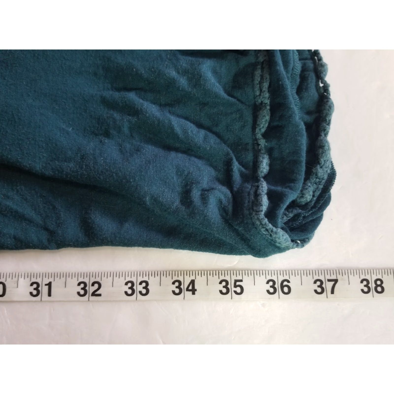 Anthropologie Moth Anthropologie Dress Blue Sleeveless Women’s Size Medium Knitted Top A-Line Knee Length Cotton Knit Crew Neck Womens Size M / US 6-8 / IT 42-44 - 6 Thumbnail