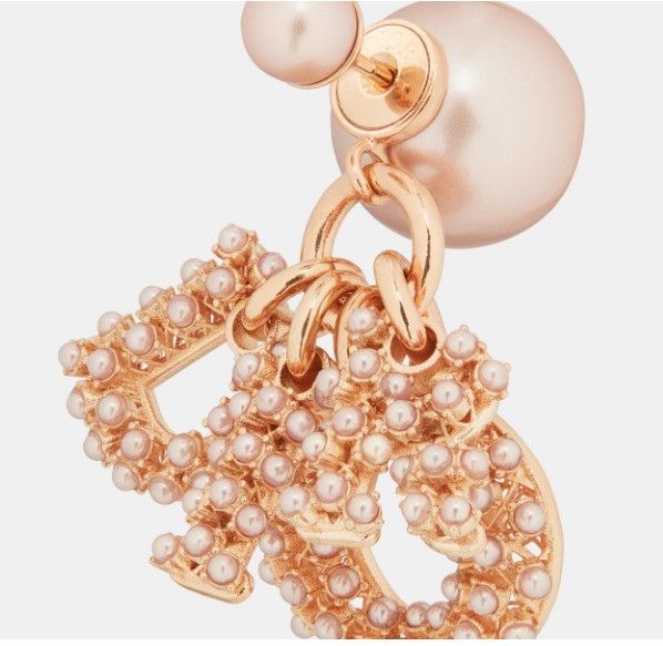Dior o1w1db11024 Size: OS / Tribales Earring in Pink Size ONE SIZE - 3 Thumbnail
