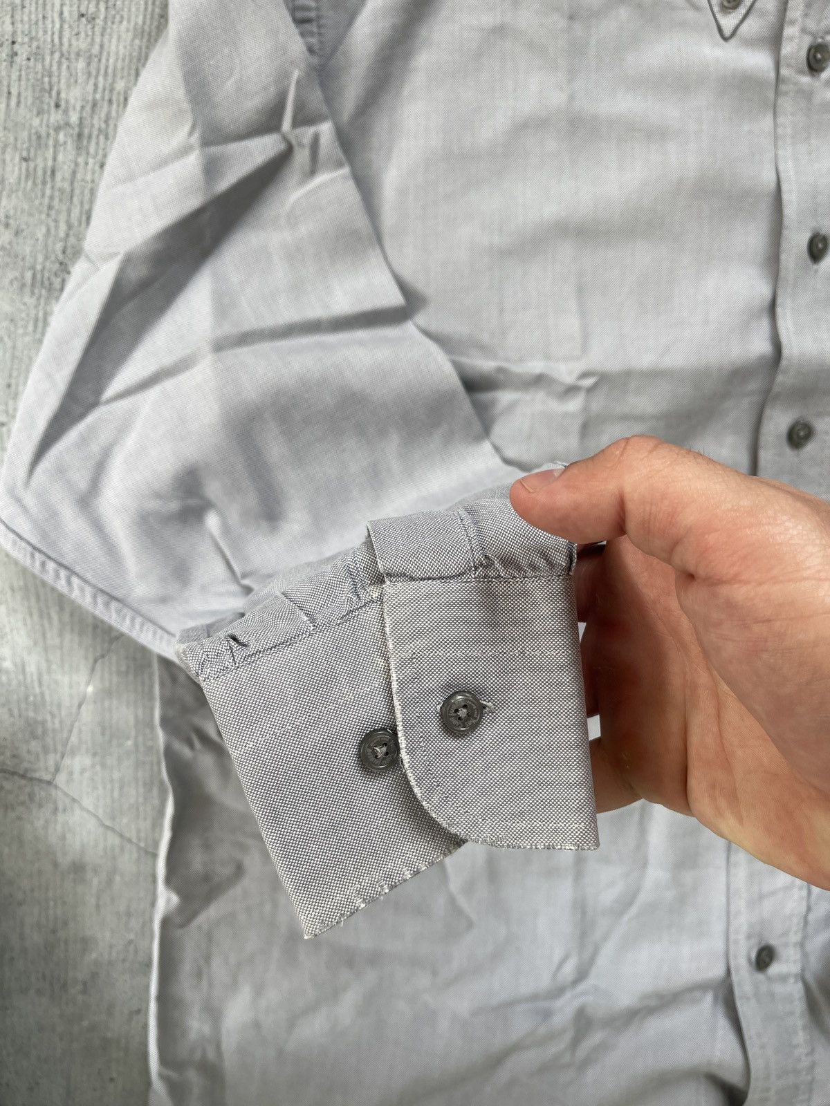 Vintage × Yves Saint Laurent Yves Saint Laurent YSL shirt button ups M L 40-41 16 Size US XL / EU 56 / 4 - 5 Thumbnail