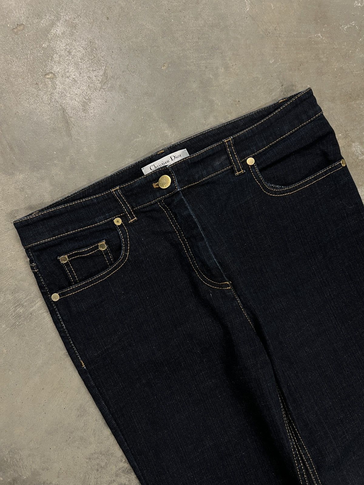 Dior Women’s Vintage Christian Dior Jeans Size 29" - 8 Thumbnail