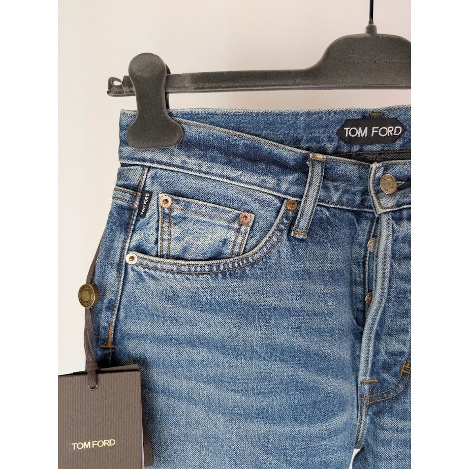 Tom Ford o1rshd1 Denim Jeans in Blue Size US 30 / EU 46 - 7 Thumbnail