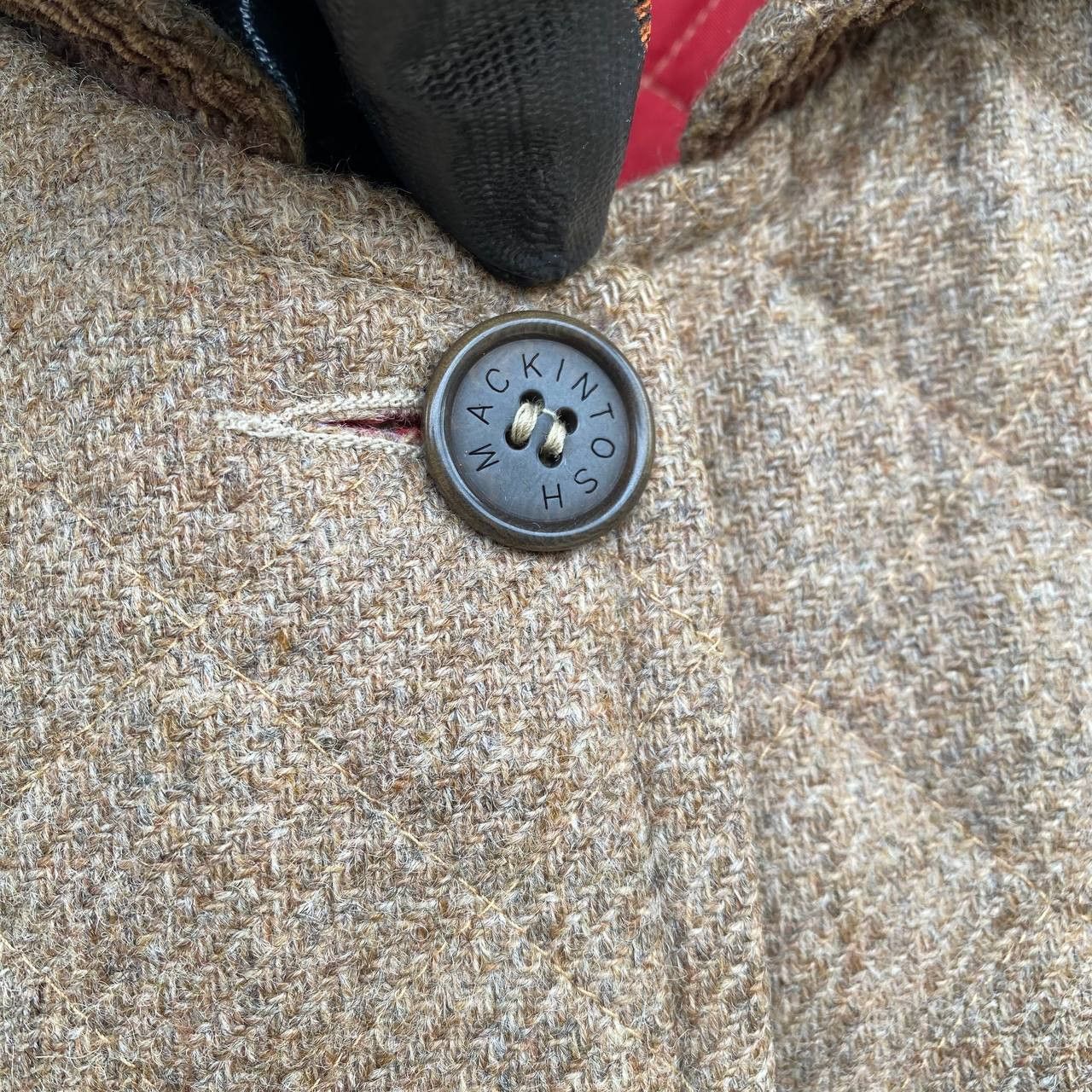 Mackintosh Vintage MACKINTOSH SCOTLAND Wool Diamond Quilted Coat Size XXS / US 00 / IT 34 - 6 Thumbnail