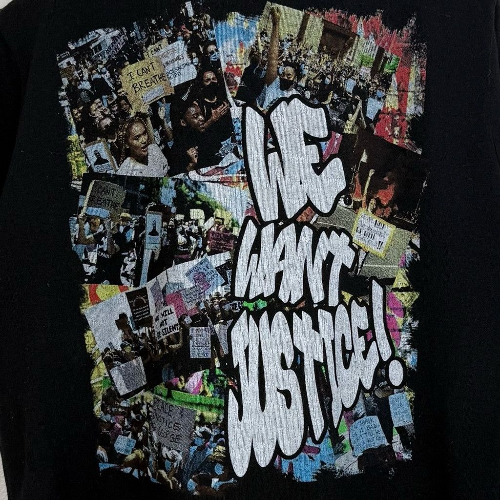 World Industries GEORGE FLOYD BLM Men's Trippy Streetwear Graphic T-shirt M Size US M / EU 48-50 / 2 - 4 Thumbnail