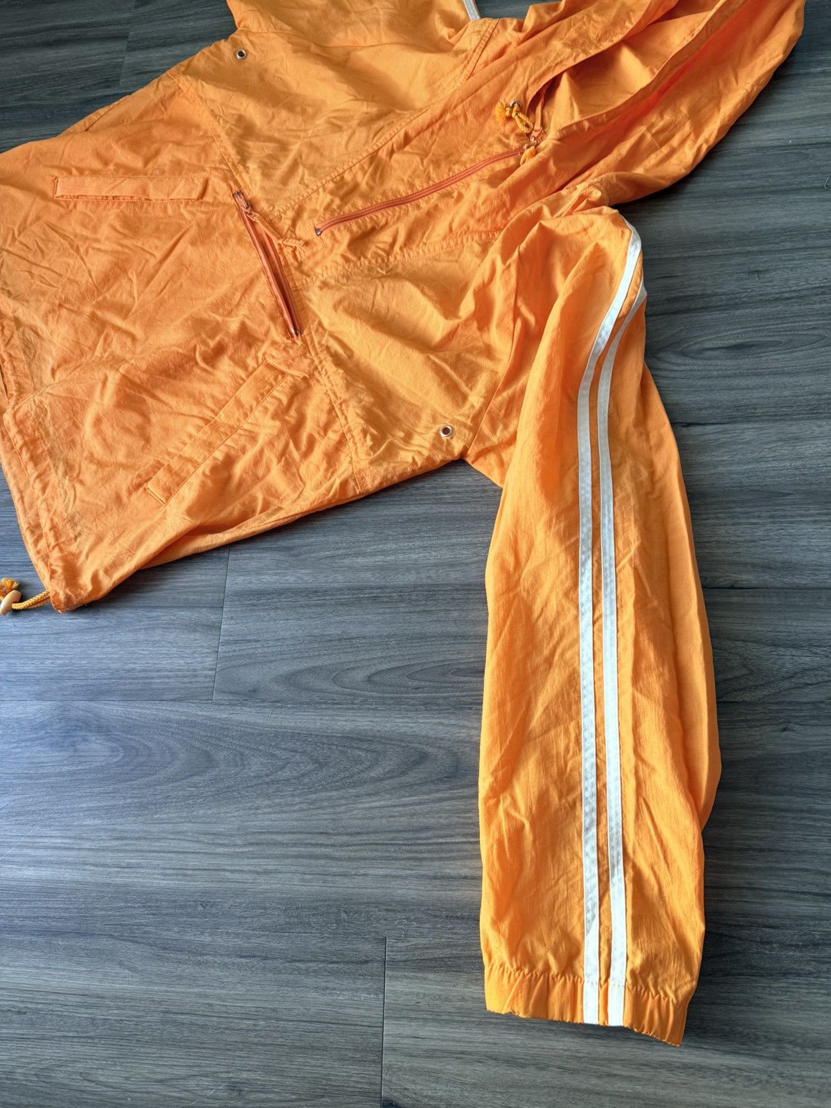 Other Vintage Infinity by Classic orange windbreaker pullover Size US S / EU 44-46 / 1 - 3 Thumbnail