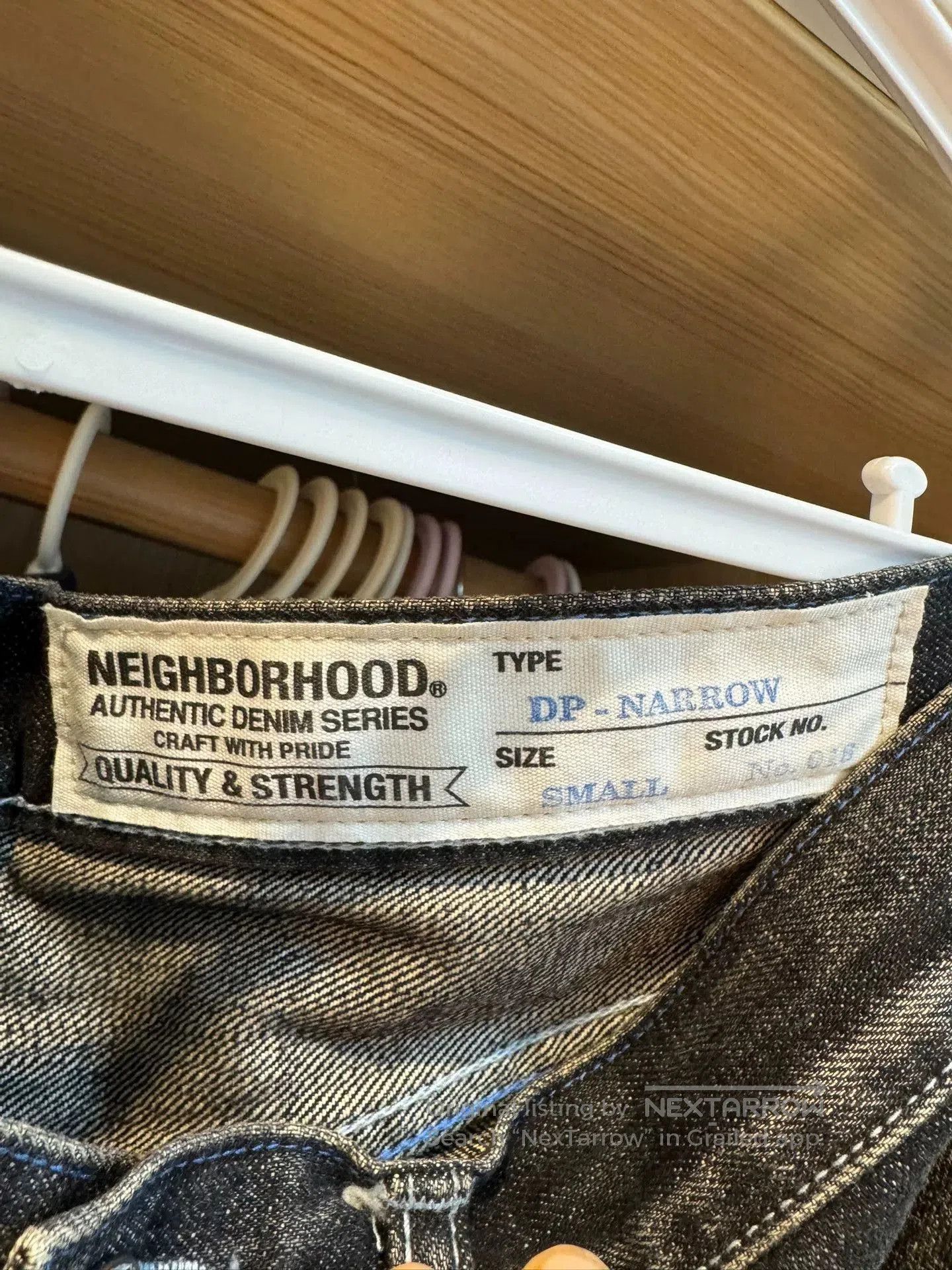 Neighborhood Neighborhood Deep Narrow Washed Black Jeans. Size US 26 / EU 42 - 2 Thumbnail