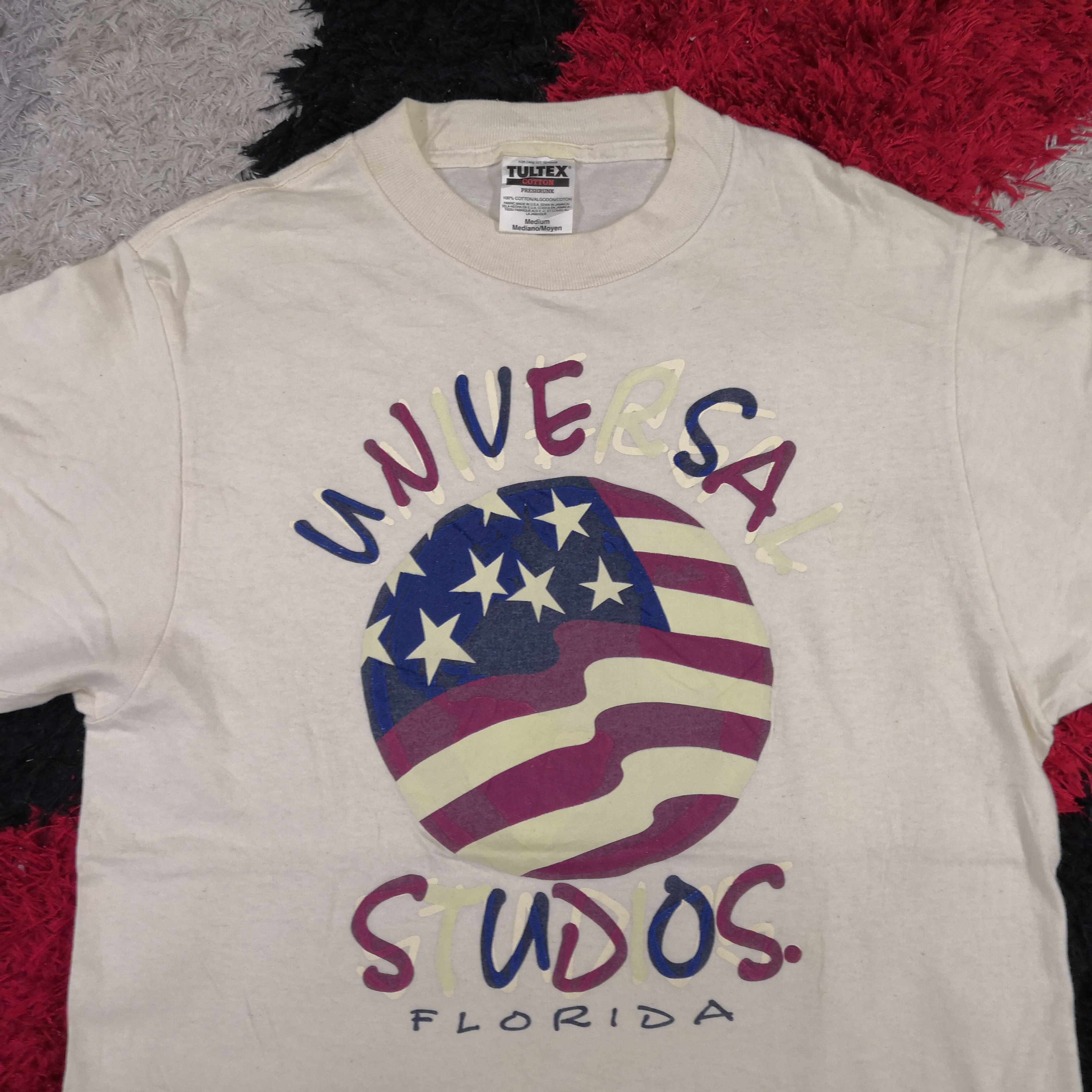 Universal Studios Vintage 90's Universal Studio Florida T-Shirt Crewneck Tee Size US S / EU 44-46 / 1 - 2 Thumbnail