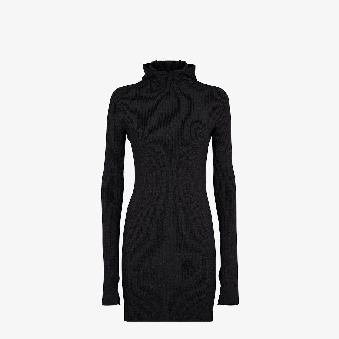 Fendi o1s1wg111225 Dress in Black Size S / US 4 / IT 40 - 3 Thumbnail