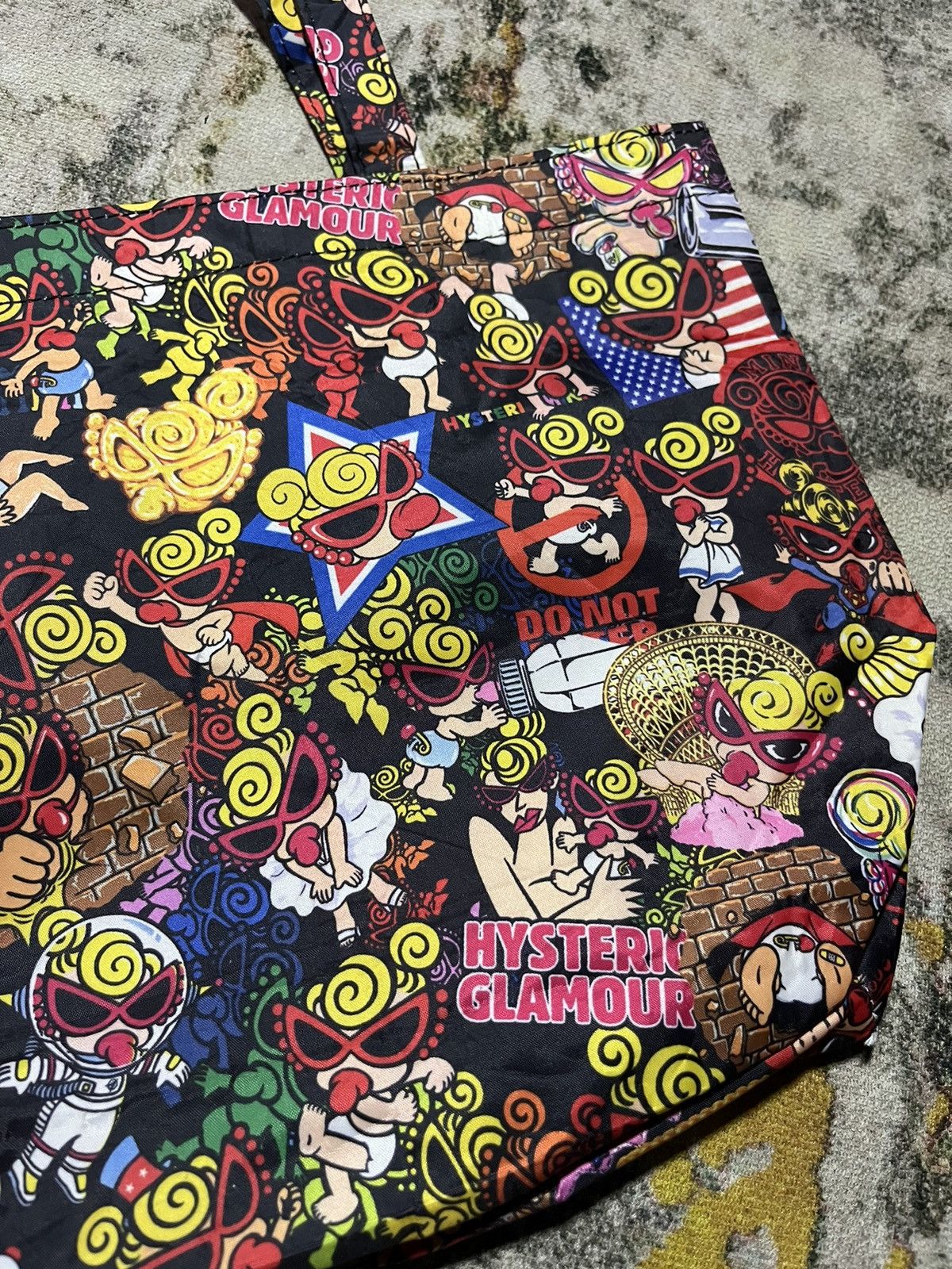 Hysteric Glamour × Japanese Brand Hysteric Glamour Tote Bag Full Print Japan 🇯🇵 Size ONE SIZE - 9 Thumbnail