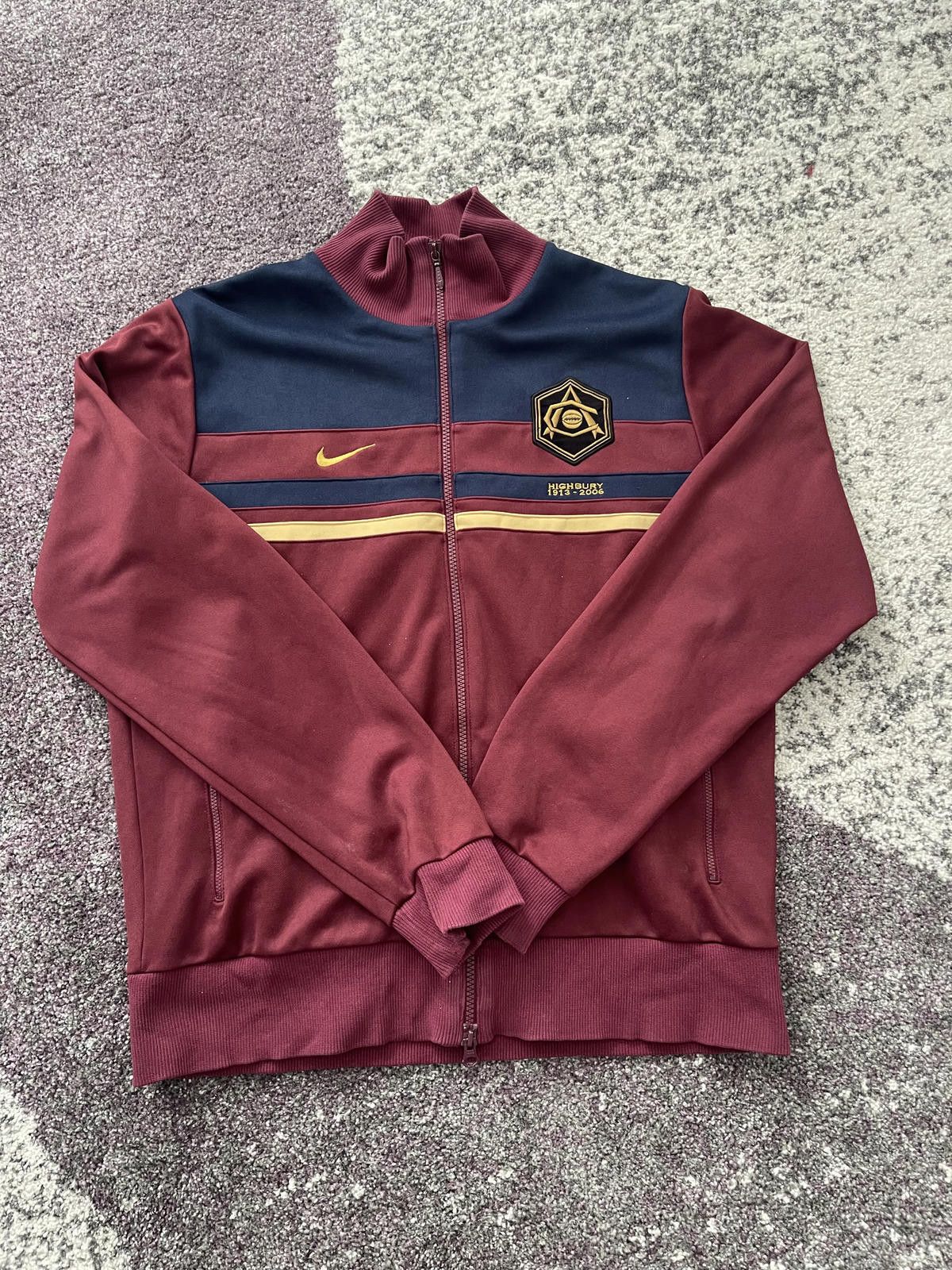 Nike Vintage Arsenal Highbury Final Season Track Jacket 1913–2006 Size US L / EU 52-54 / 3 - 1 Thumbnail