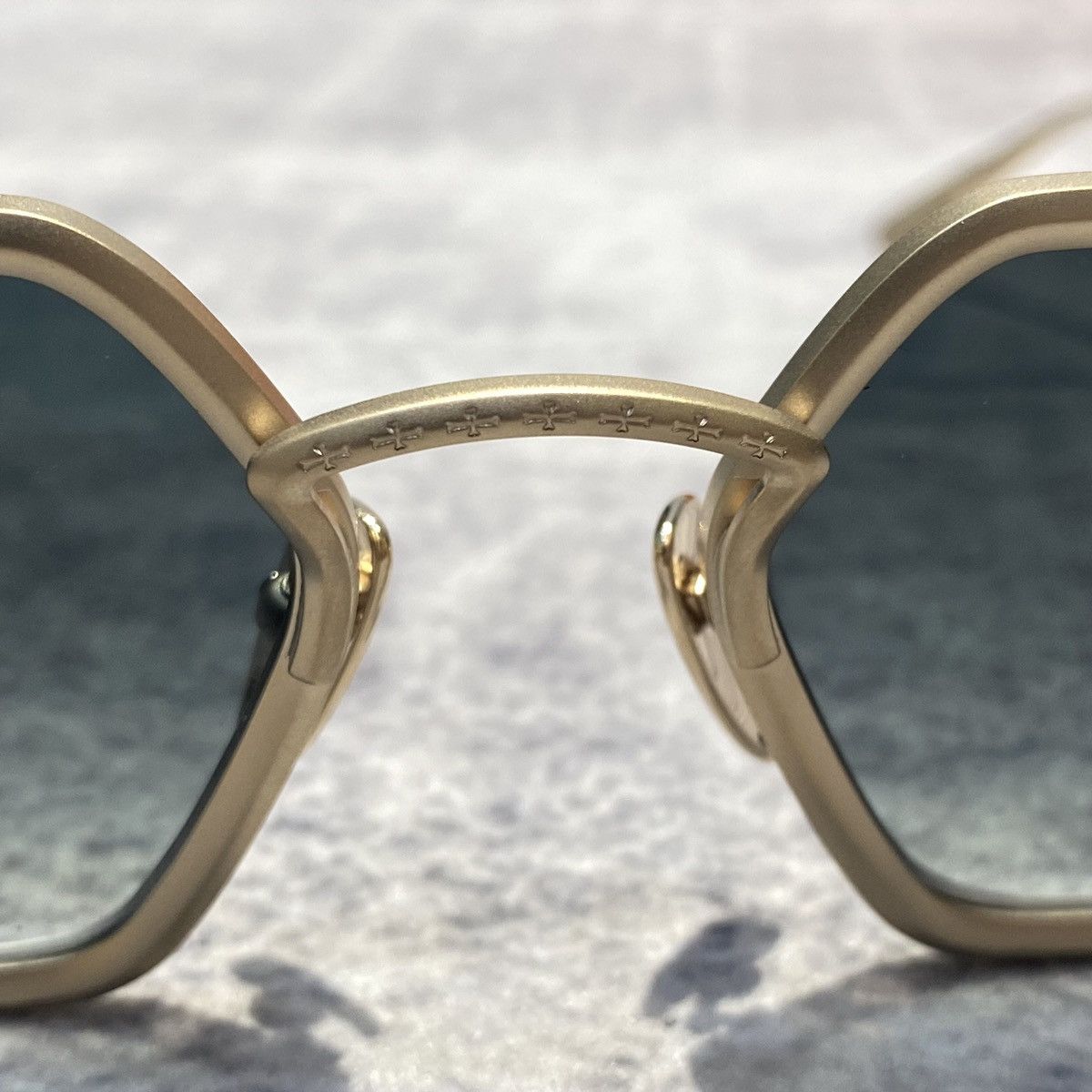 Chrome Hearts CHROME HEARTS DATASS MATTE GOLD PLATED Size ONE SIZE - 5 Thumbnail
