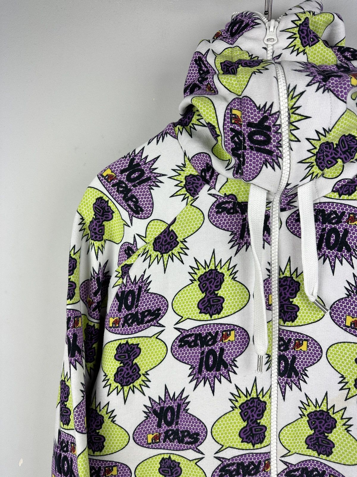 Mtv × Puma VTG Puma x Mtv Yo Raps Dr. Dre & Ed Lover Full Zip Hoodie Size US M / EU 48-50 / 2 - 2 Thumbnail