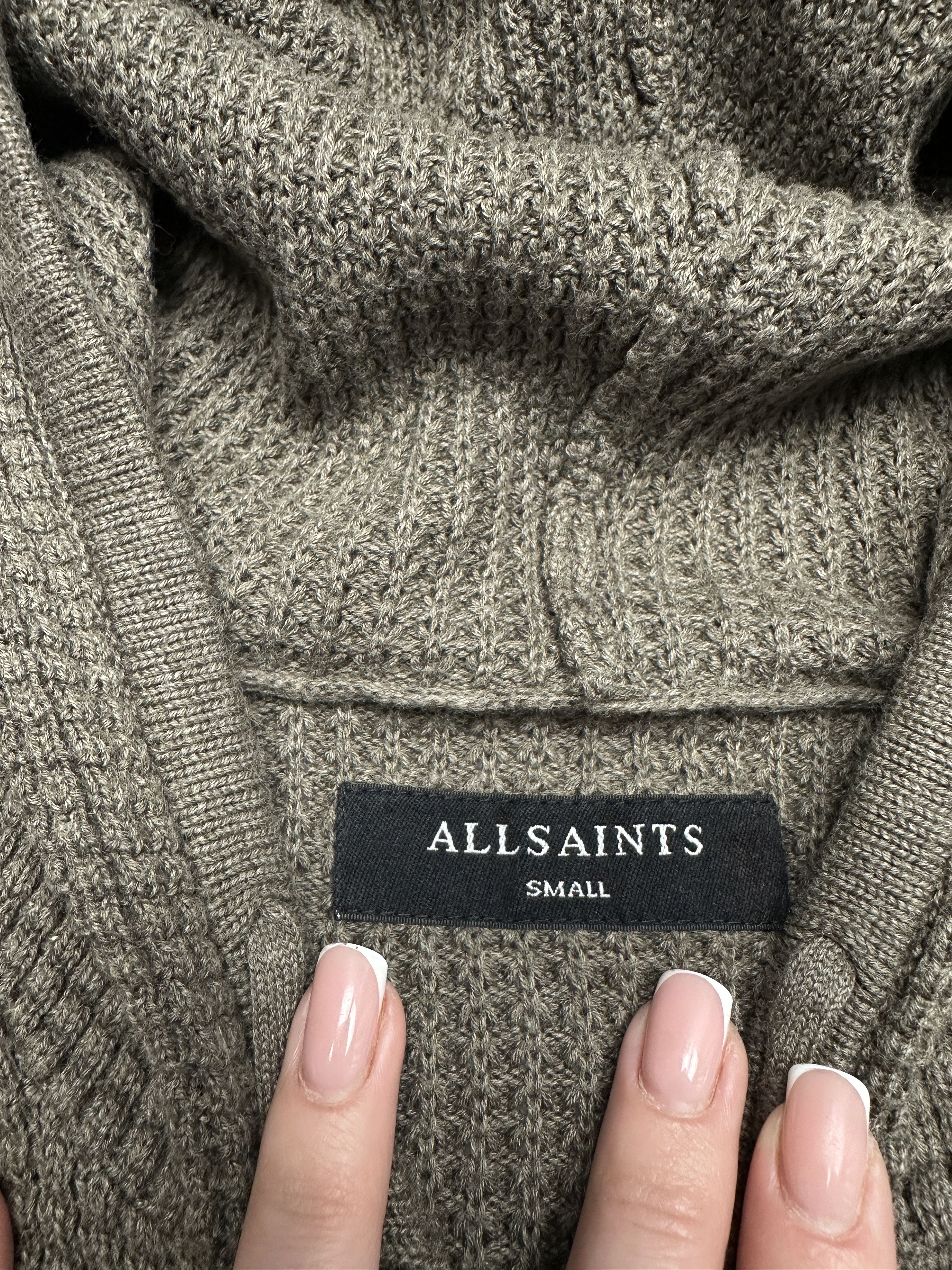 Allsaints Allsaints Mens Knit Zip Hoodie Size US S / EU 44-46 / 1 - 4 Thumbnail