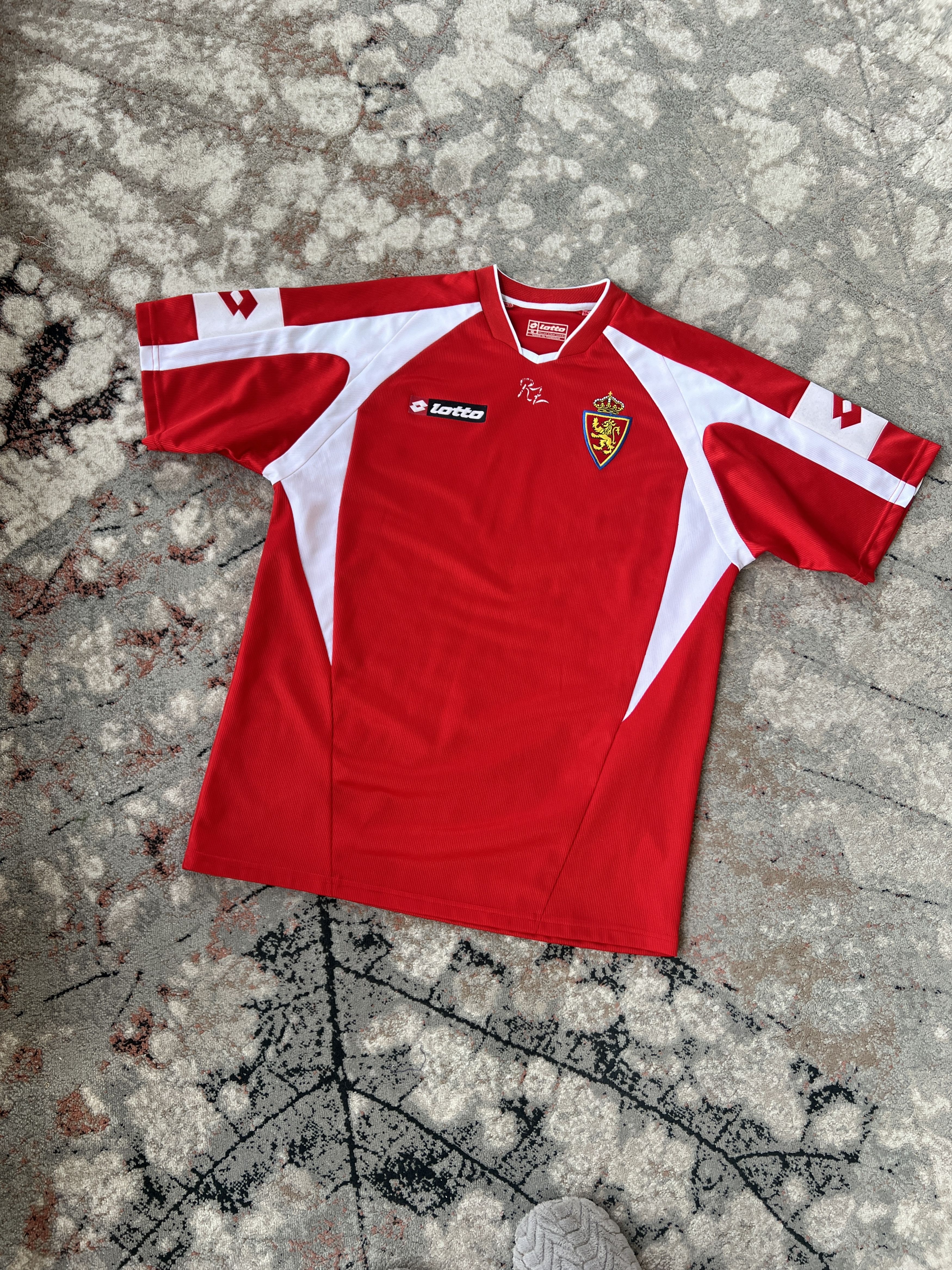 Lotto Sport × Vintage Lotto 2004-2005 Real Zaragoza Jersey Size US M / EU 48-50 / 2 - 1 Thumbnail