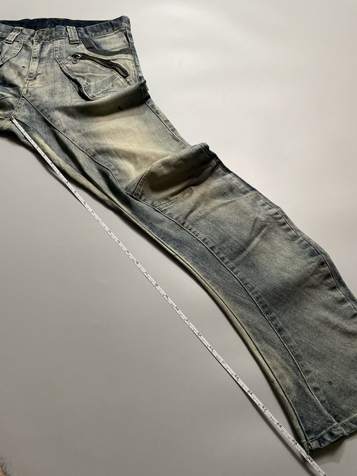 PPFM PPFM Padded Pocket Curved Leg Denim Size US 32 / EU 48 - 24 Thumbnail