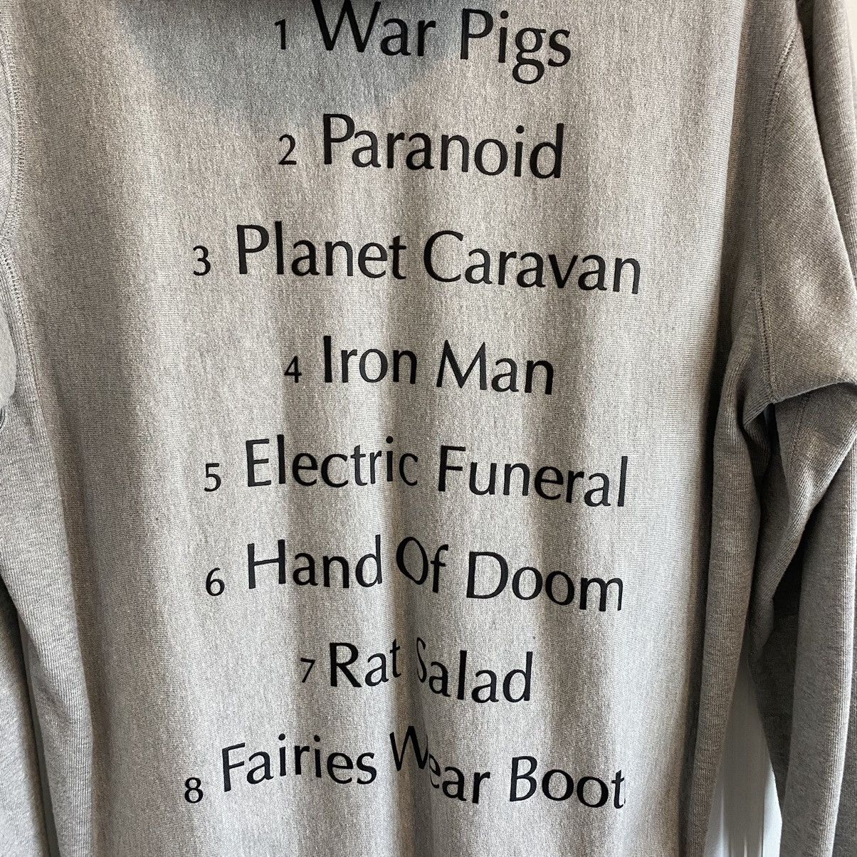 Raised By Wolves Raised By Wolves x Black Sabbath Paranoid Hoodie Size US L / EU 52-54 / 3 - 6 Thumbnail