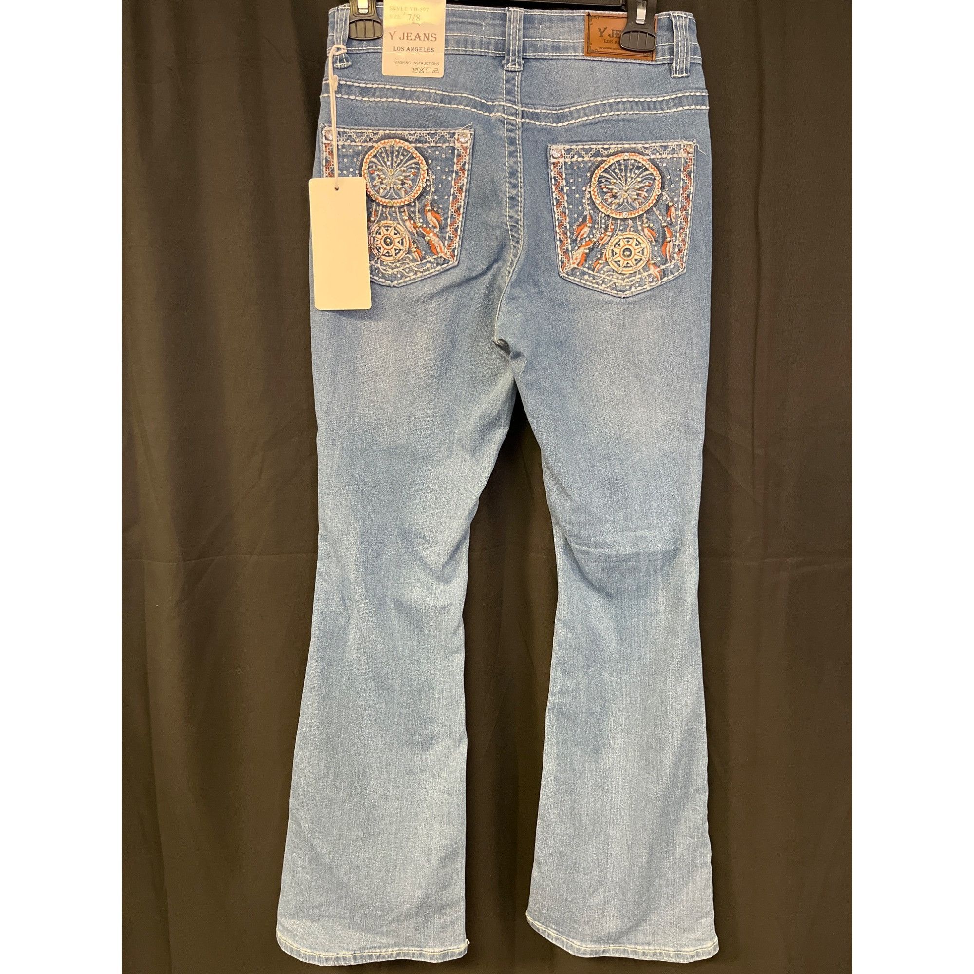 Other Y Jeans Women's Blue Jeans/Bootcut Size 7/8 SKU 5382 Size 28" / US 6 / IT 42 - 2 Thumbnail