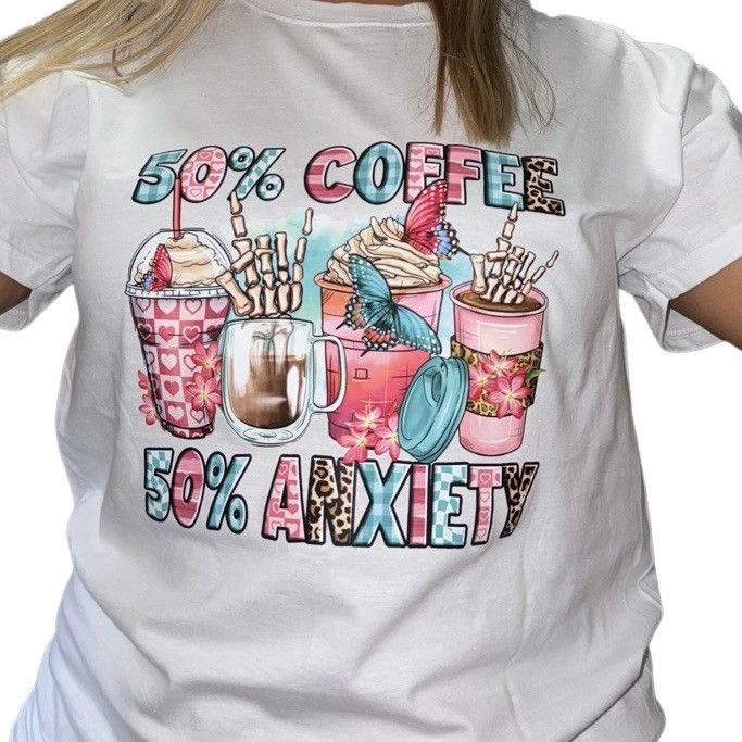 Designer Woman’s iced coffee tee shirt Size M / US 6-8 / IT 42-44 - 1 Preview