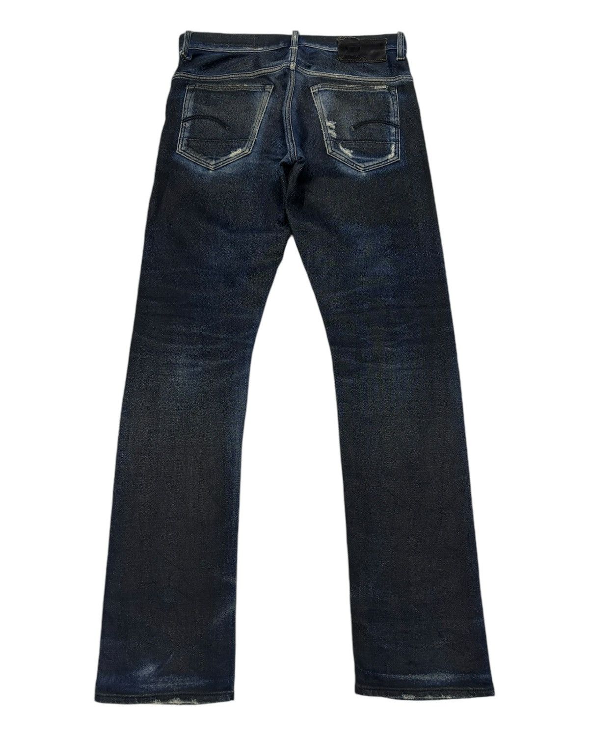 G-Star G-Star Raw Waxed Distressed Denim Rick Owen’s Style Size US 32 / EU 48 - 2 Thumbnail