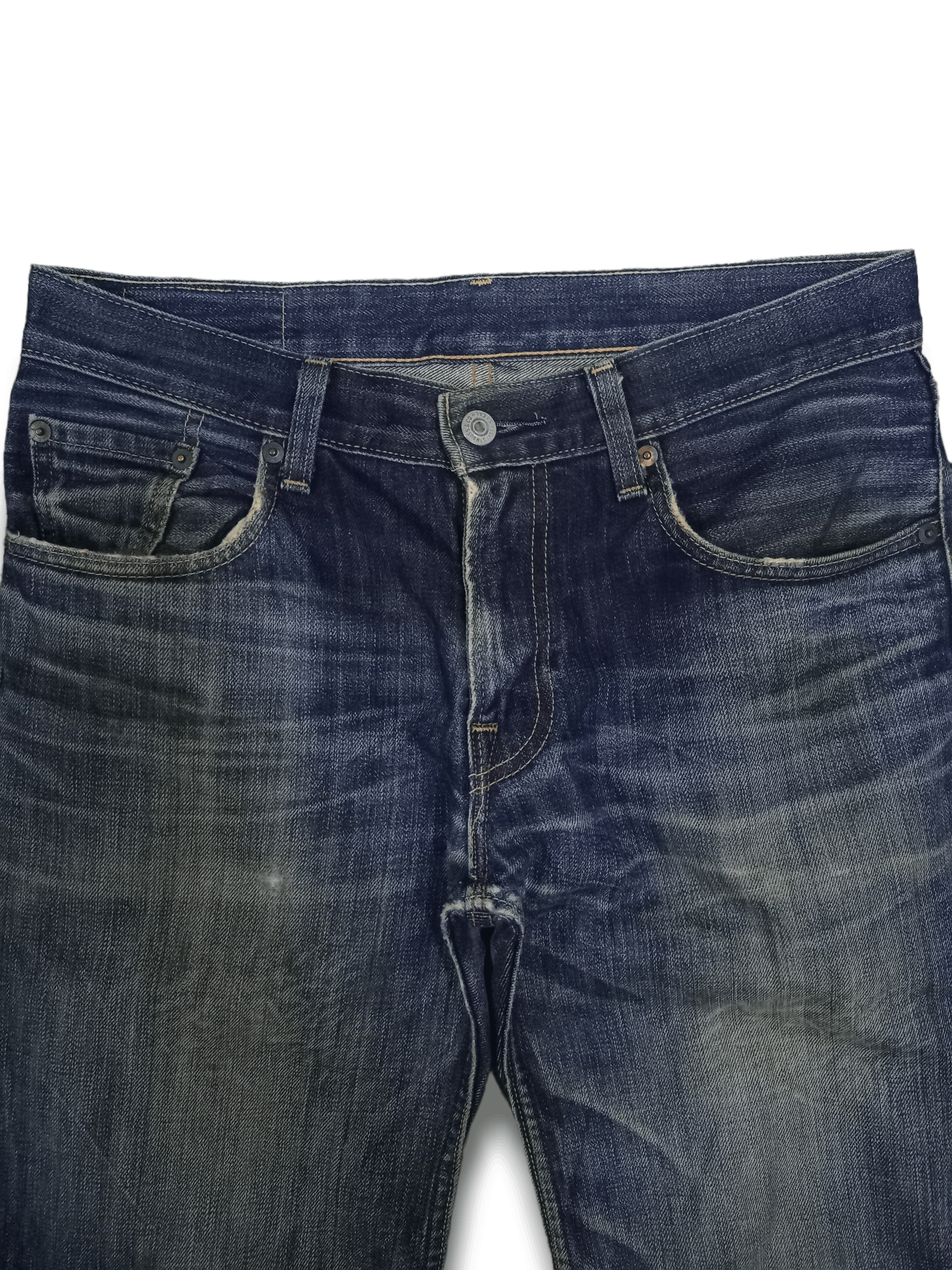 Levi's × Levi's Vintage Clothing Vintage 90s Levis 502 Mud Wash Loose Style Distressed Jeans Size US 32 / EU 48 - 4 Thumbnail