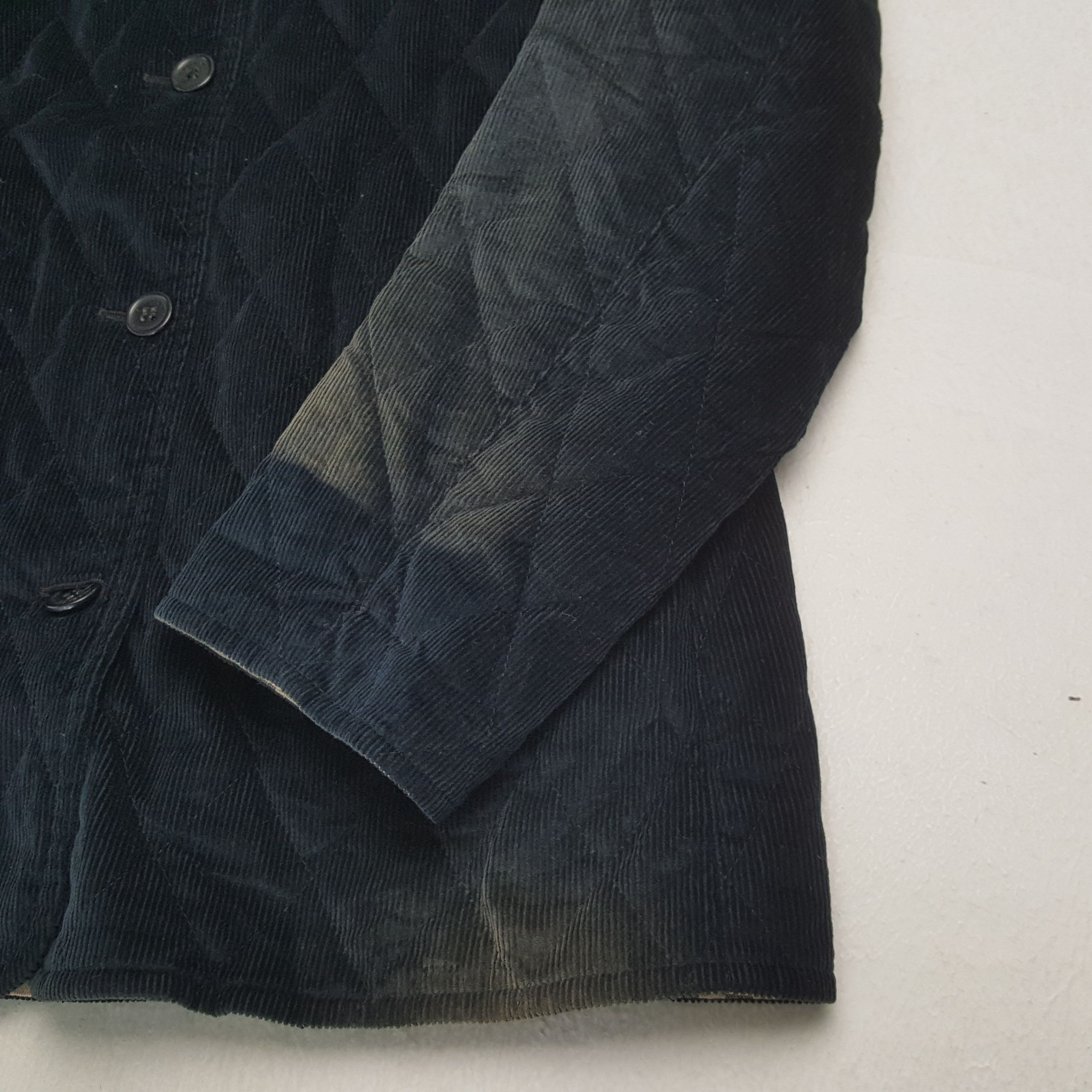 Burberry BURBERRY LONDON Fashion Style Custom Art Velvet Jacket Size US S / EU 44-46 / 1 - 7 Thumbnail