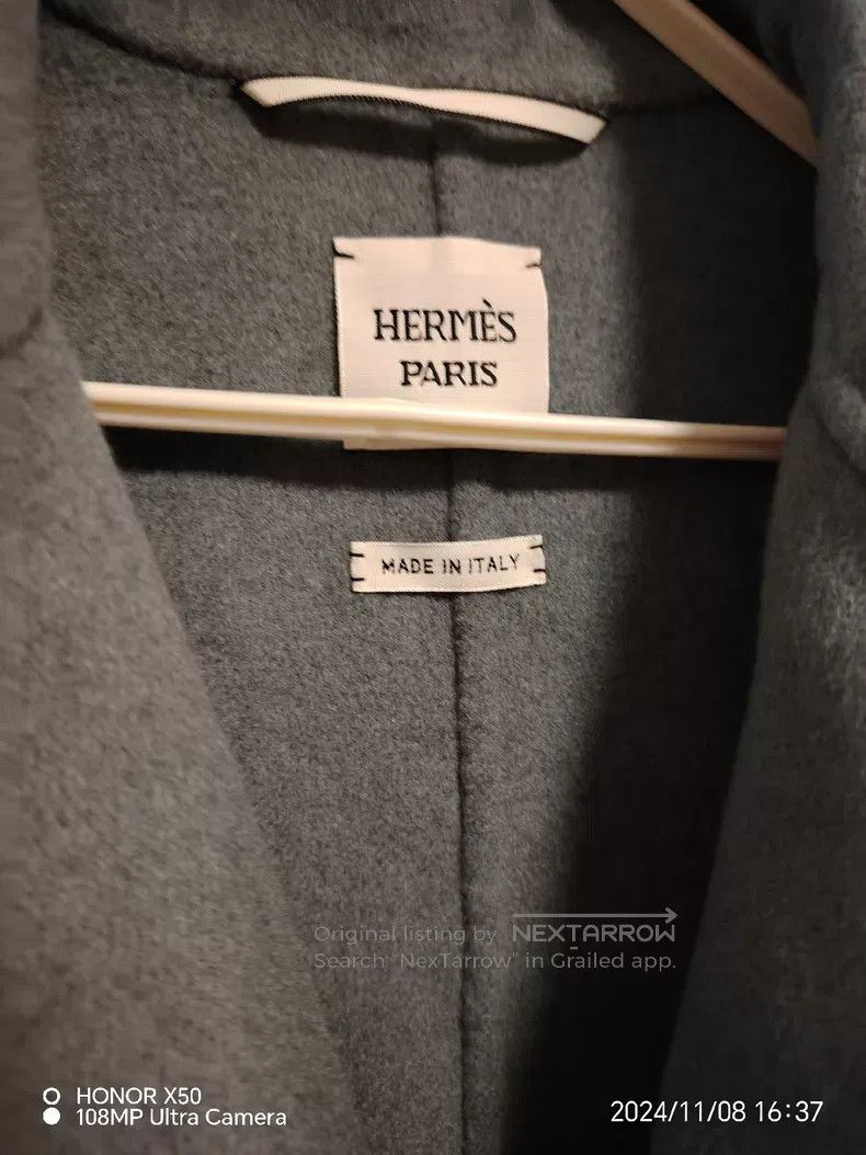Hermes Hermes Cashmere Coat Size XXS / US 00 / IT 34 - 5 Thumbnail