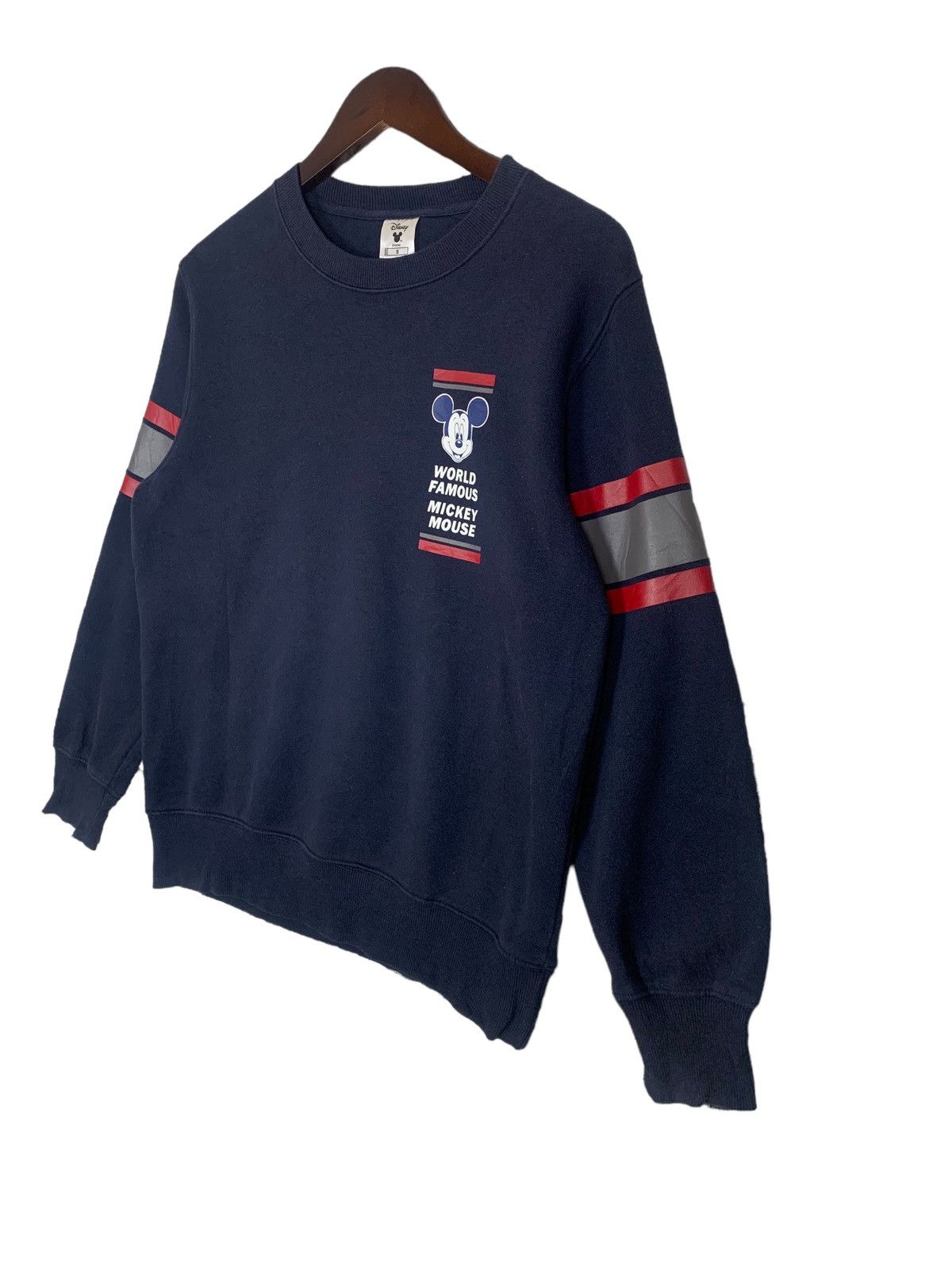 GU Disney Mickey Mouse Gu Japanese Brand Crewneck Sweatshirt Size S / US 4 / IT 40 - 5 Thumbnail