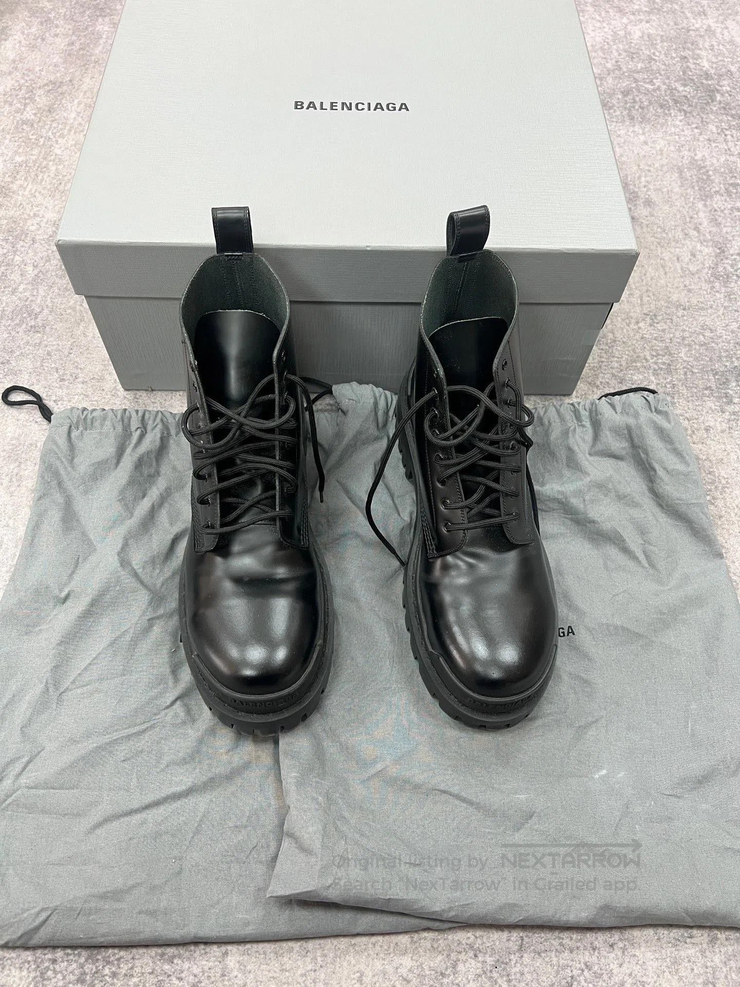 Balenciaga Balenciaga Strike Military Boots. Size US 9 / EU 42 - 1 Thumbnail