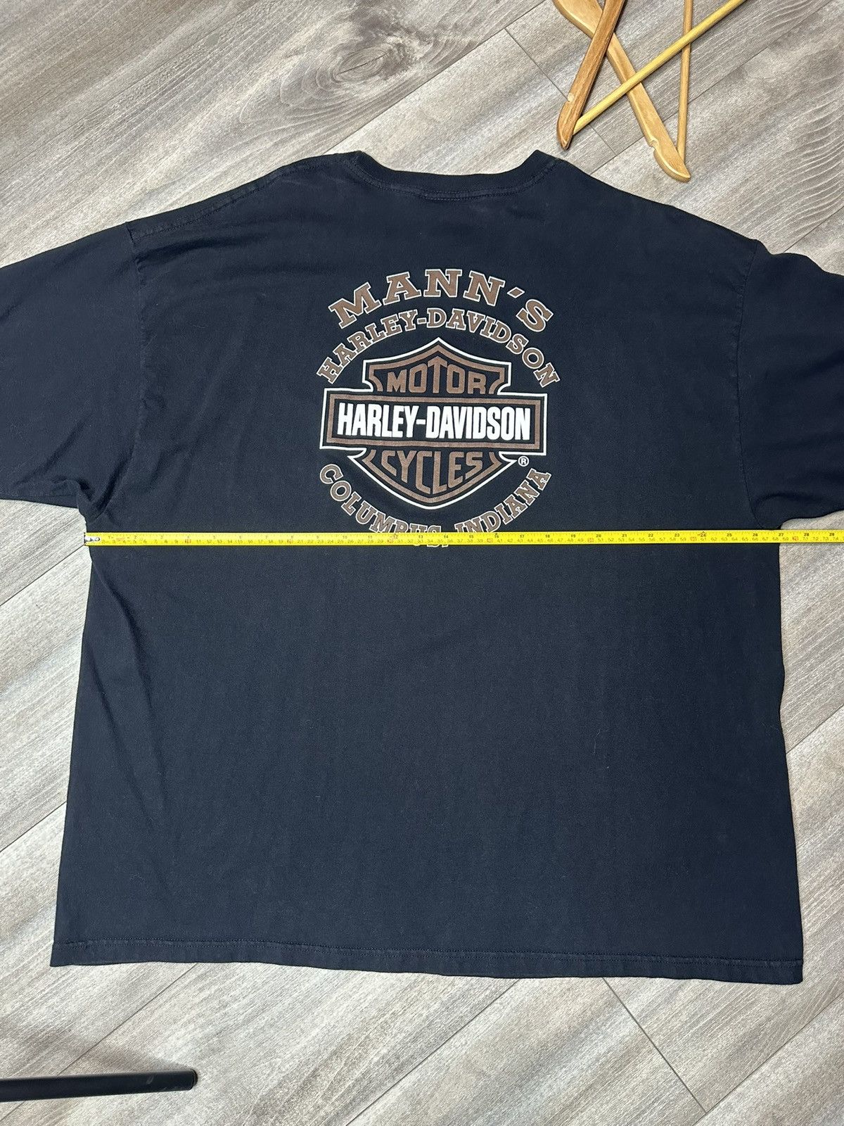 Harley Davidson Vintage Y2K Harley Davidson Motorcycles Eagle Flames Tee 3XL Size US XXL / EU 58 / 5 - 5 Thumbnail