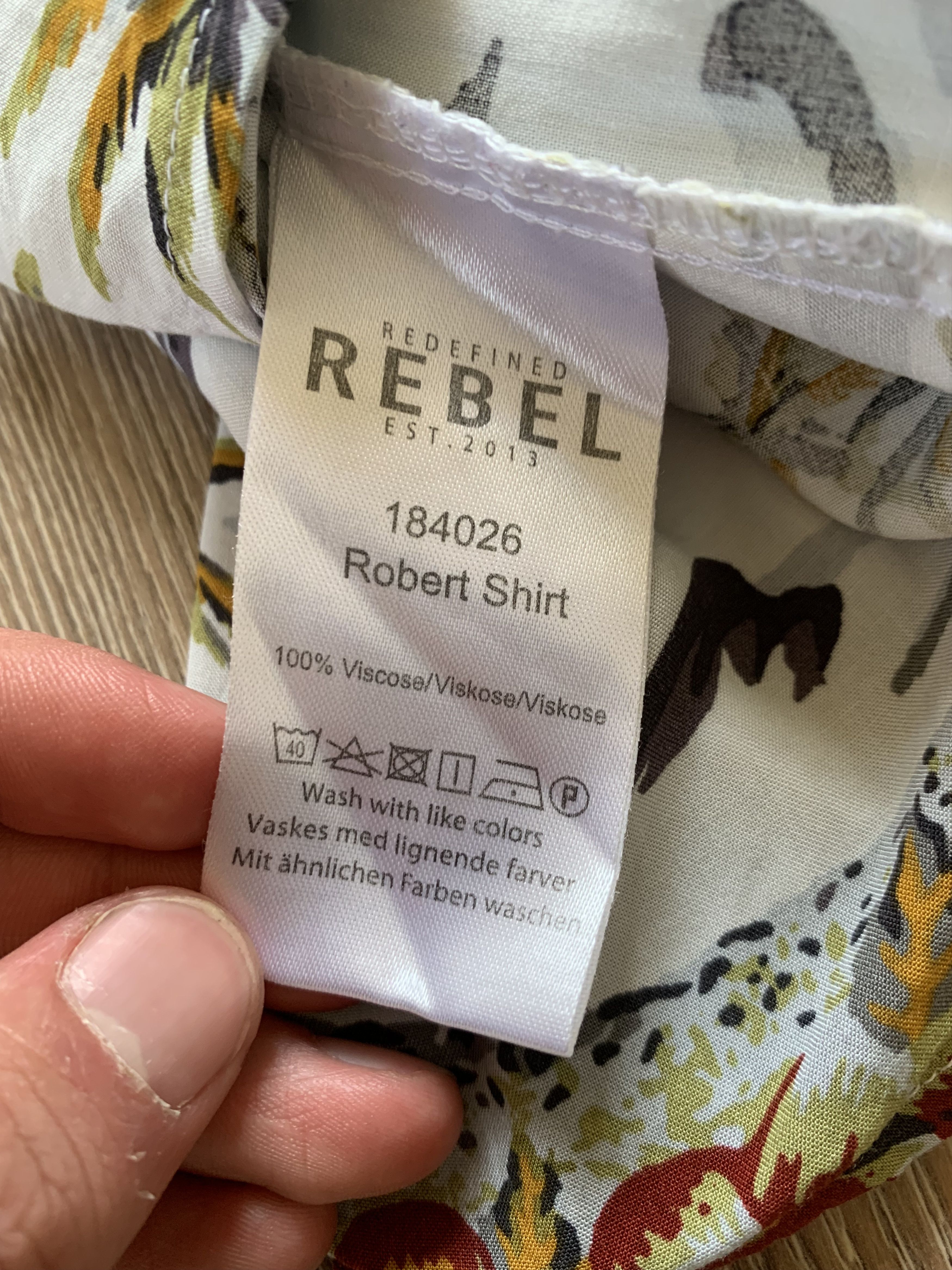 Rebel8 Rebel Printed Hawaiian Shirt Size US S / EU 44-46 / 1 - 6 Thumbnail