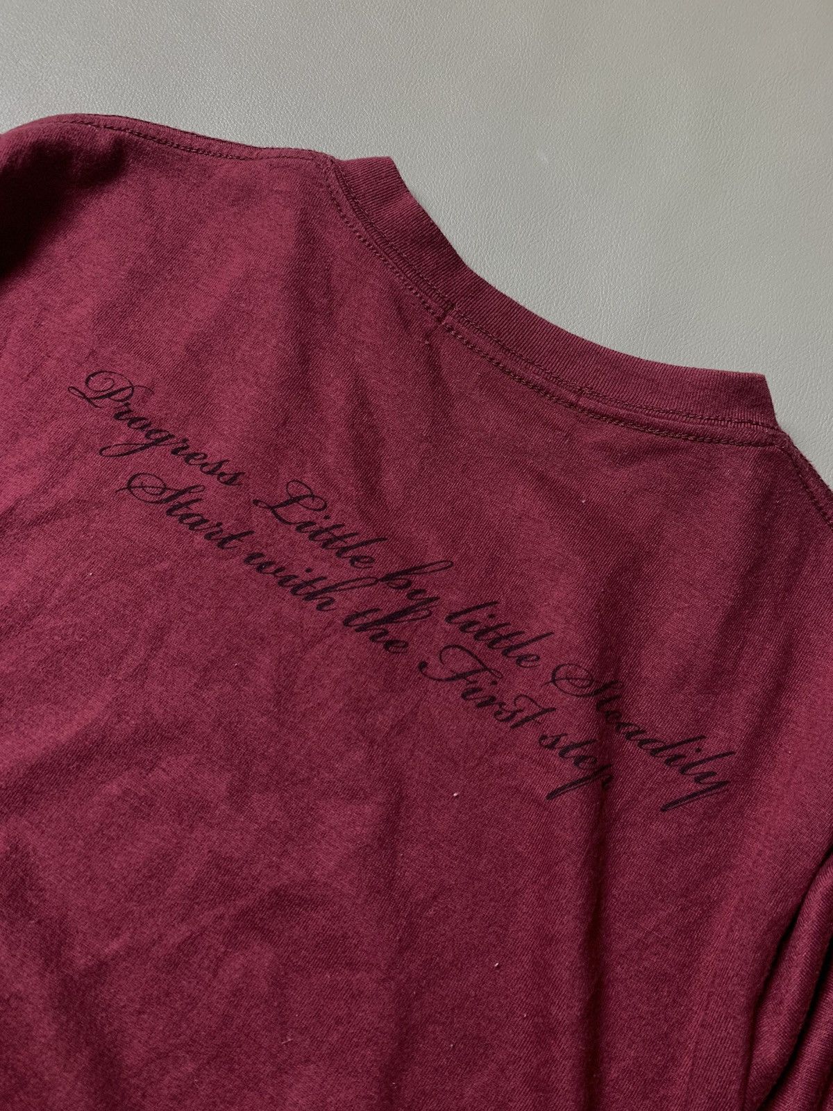 If Six Was Nine × Japanese Brand × Le Grande Bleu (L.G.B.) Commontage Poem Words Longsleeve Size US M / EU 48-50 / 2 - 4 Thumbnail