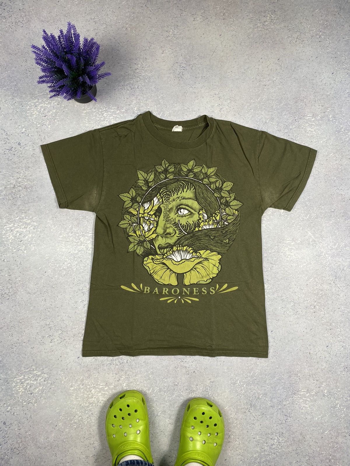 Band Tees Baroness Rock Band Men’s T-Shirt With Big Logo Size Medium Size US M / EU 48-50 / 2 - 2 Thumbnail
