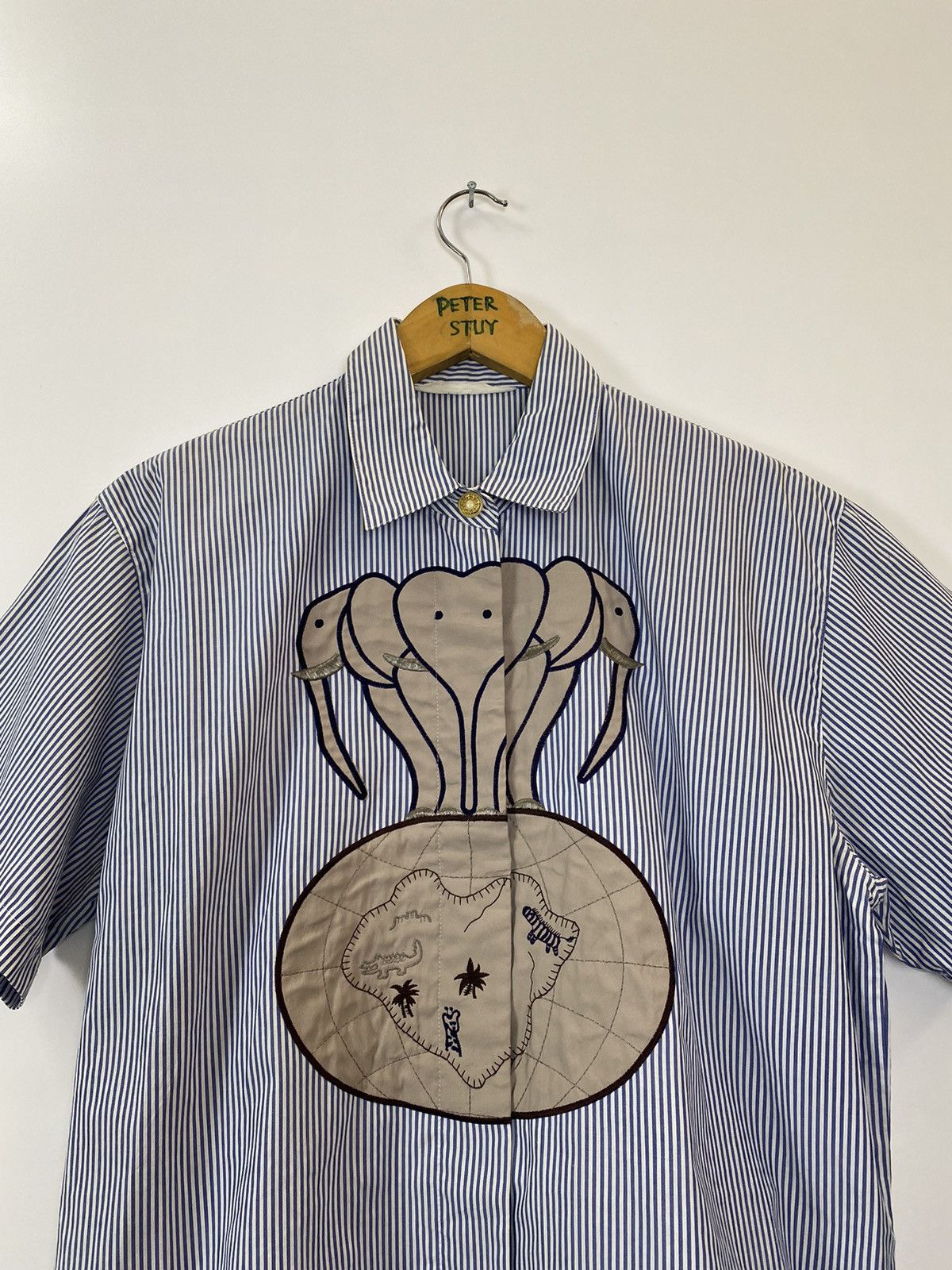 Japanese Brand × Vintage Vintage Ziza Hickory Shirt Size US M / EU 48-50 / 2 - 5 Thumbnail