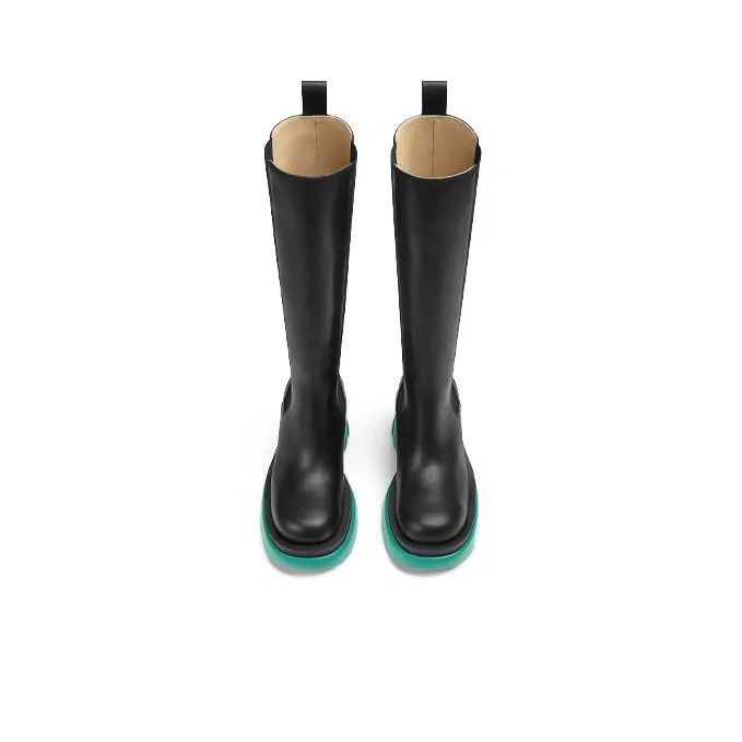 Bottega Veneta o1n1vont1124 Flash Boots in Black Size US 5 / IT 35 - 3 Thumbnail