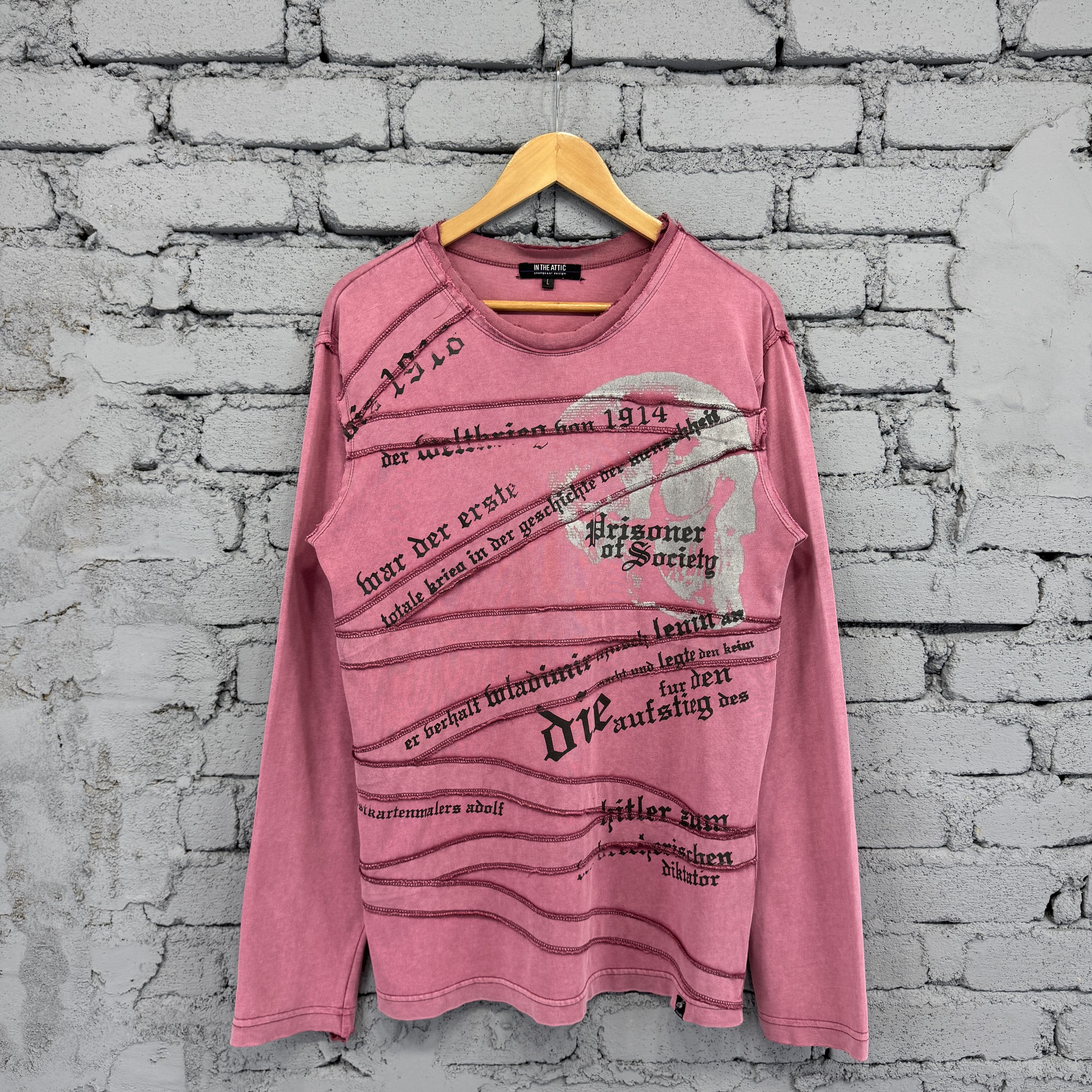 Japanese Brand Rare Vintage Japanese Brand In The Attic Distressed Style Size US L / EU 52-54 / 3 - 1 Thumbnail